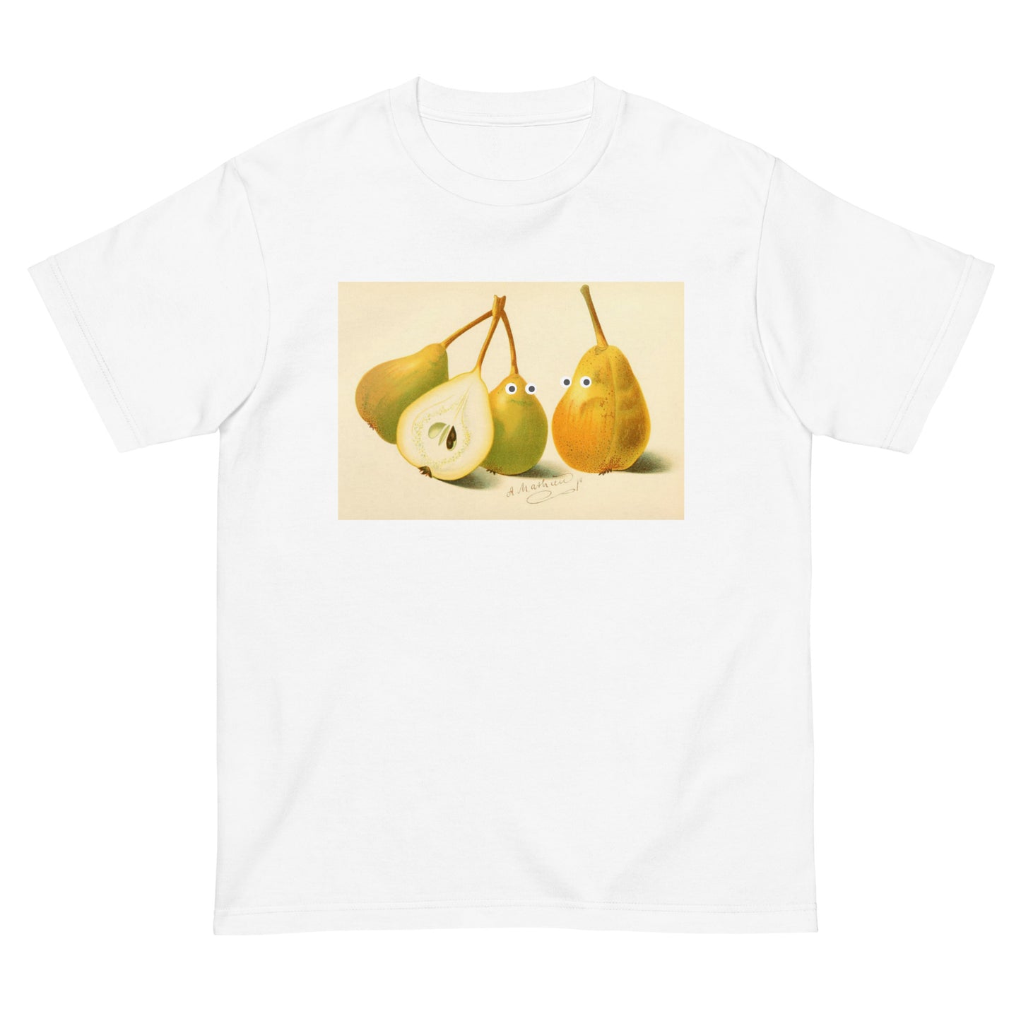 ラフランス(洋梨) 半袖Tシャツ