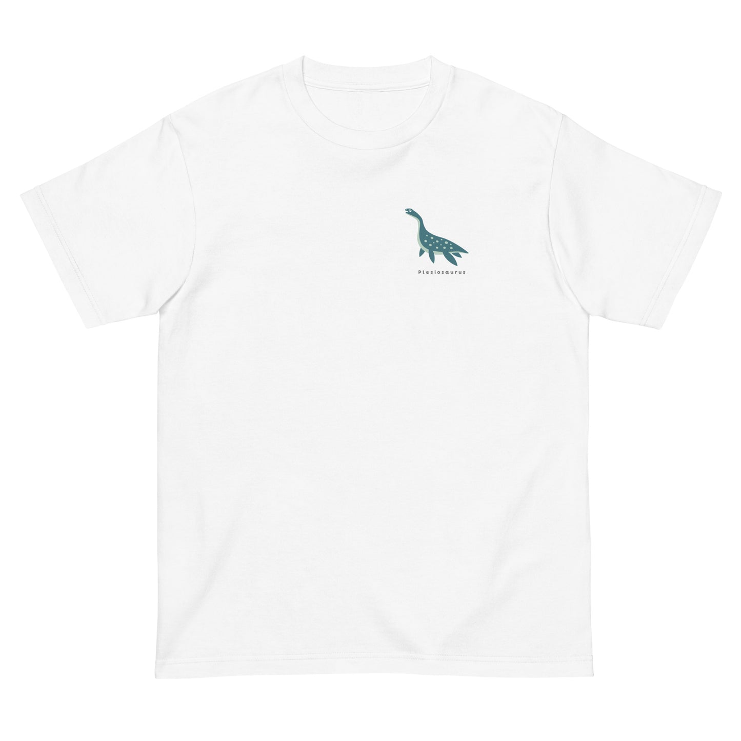 プレシオサウルス柄(恐竜) Tシャツ
