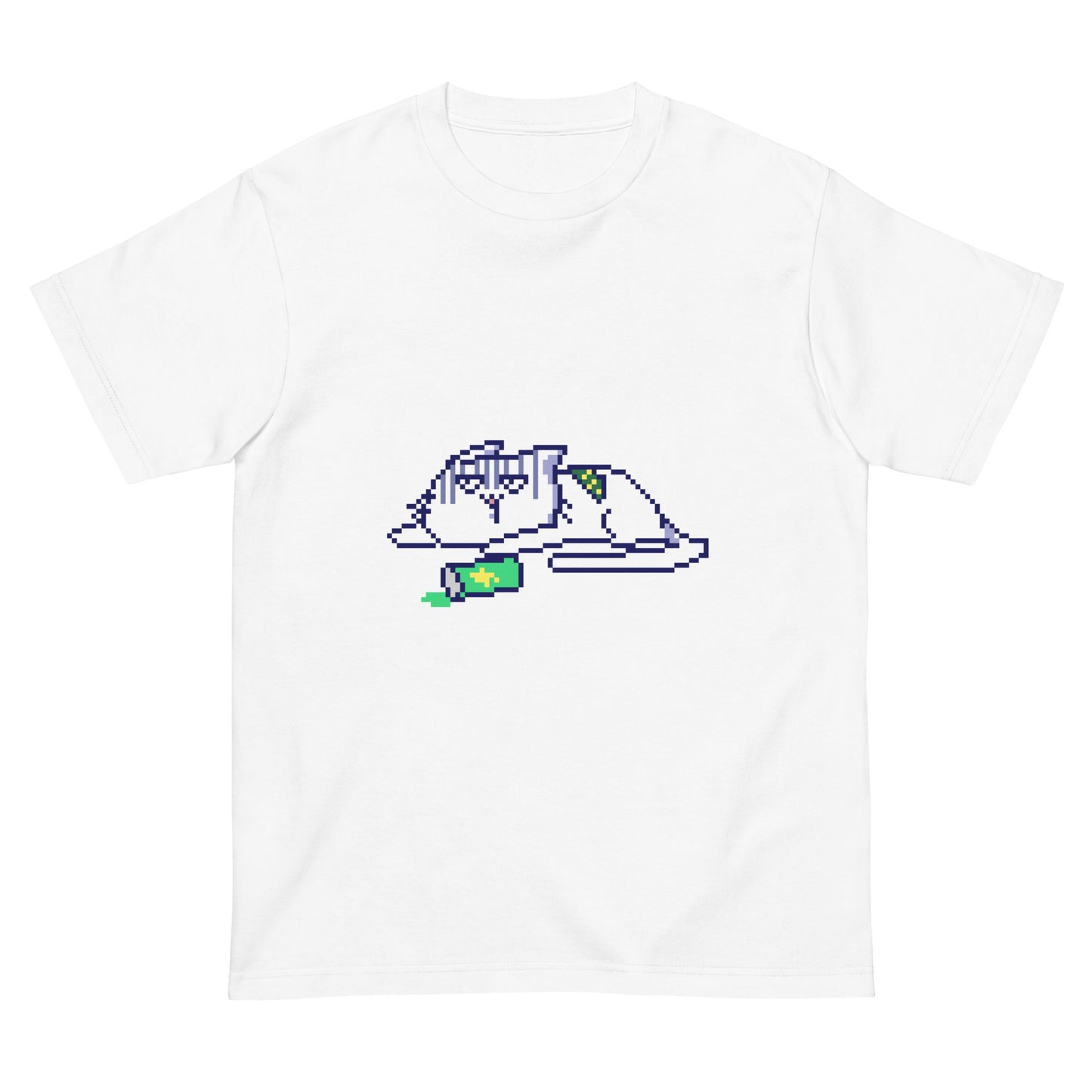 ゲーミング激務猫 (ダウン中) Tシャツ