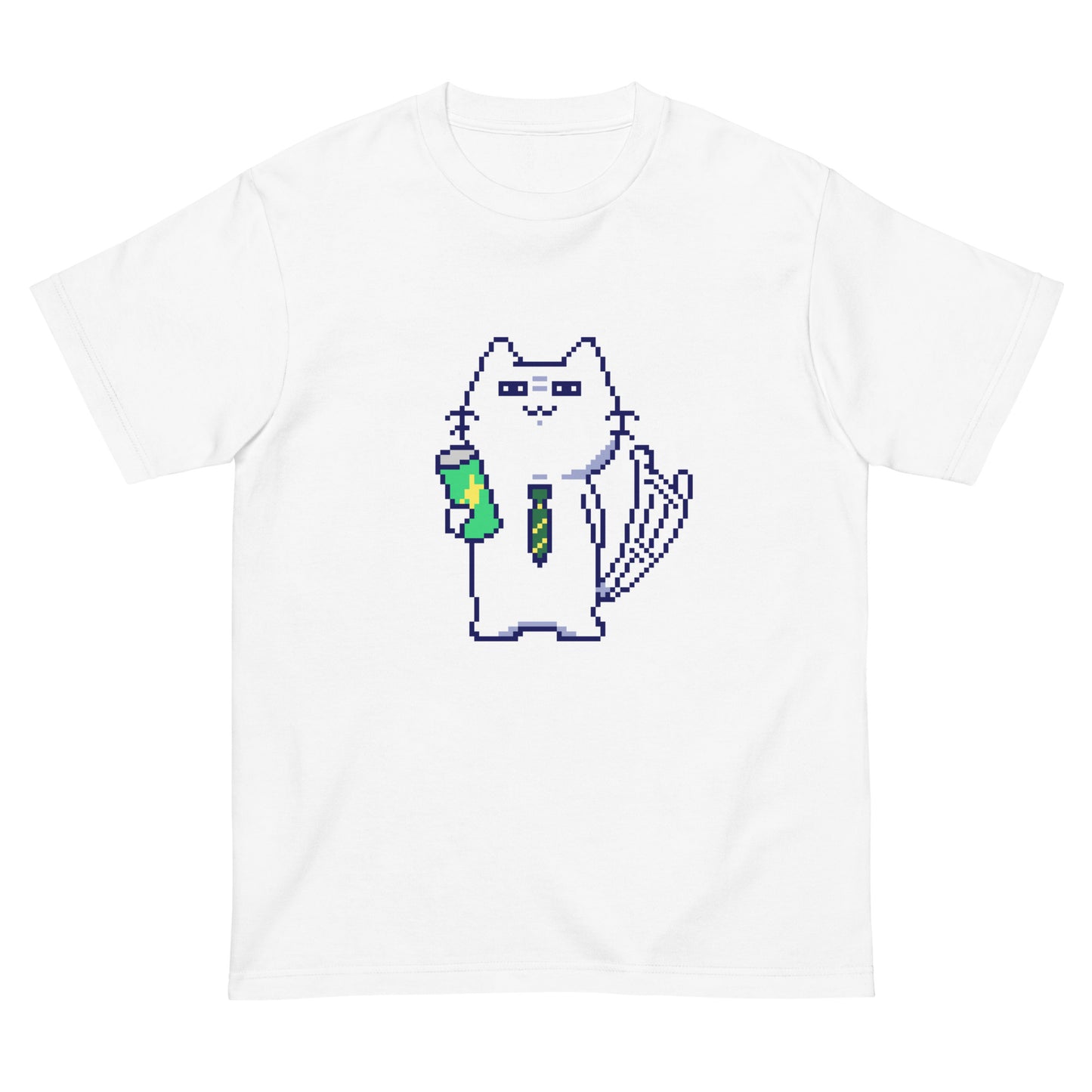 ゲーミング激務猫(不機嫌) Tシャツ
