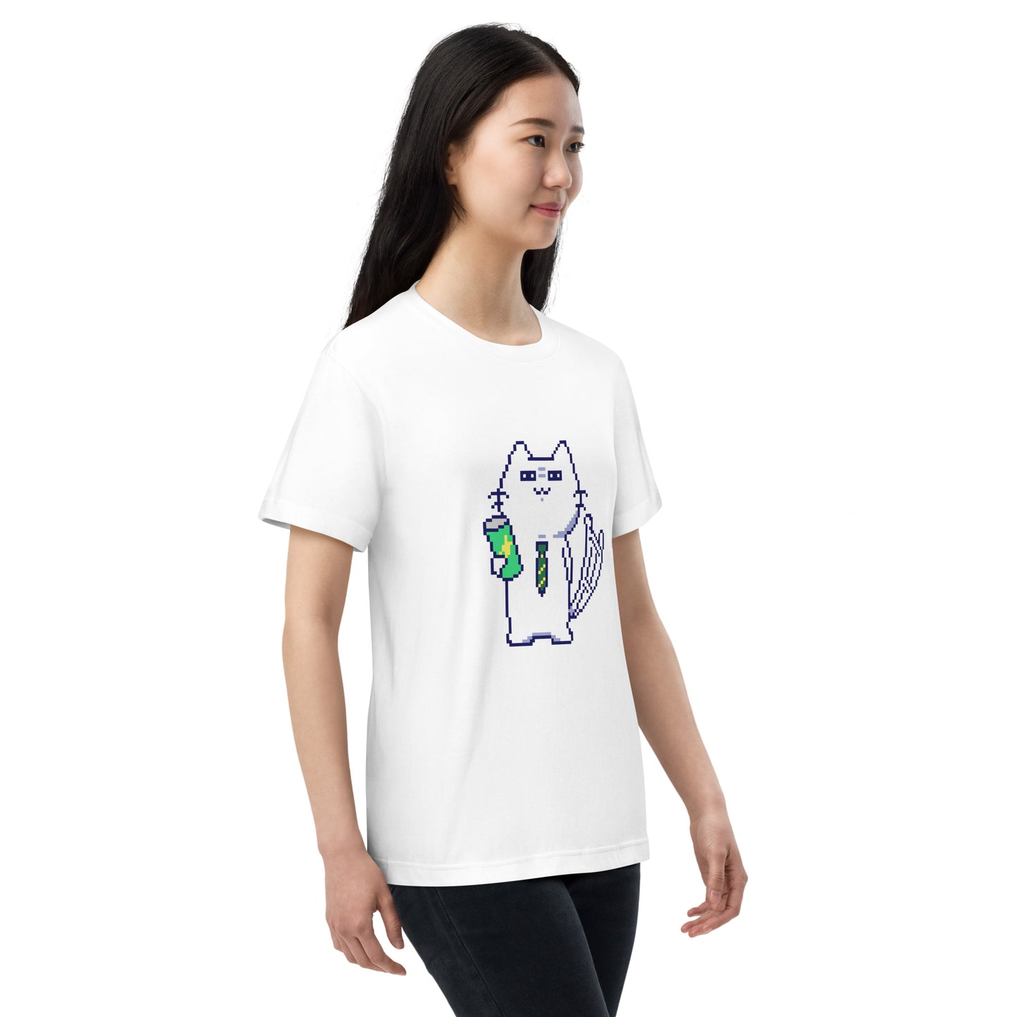 ゲーミング激務猫(不機嫌) Tシャツ
