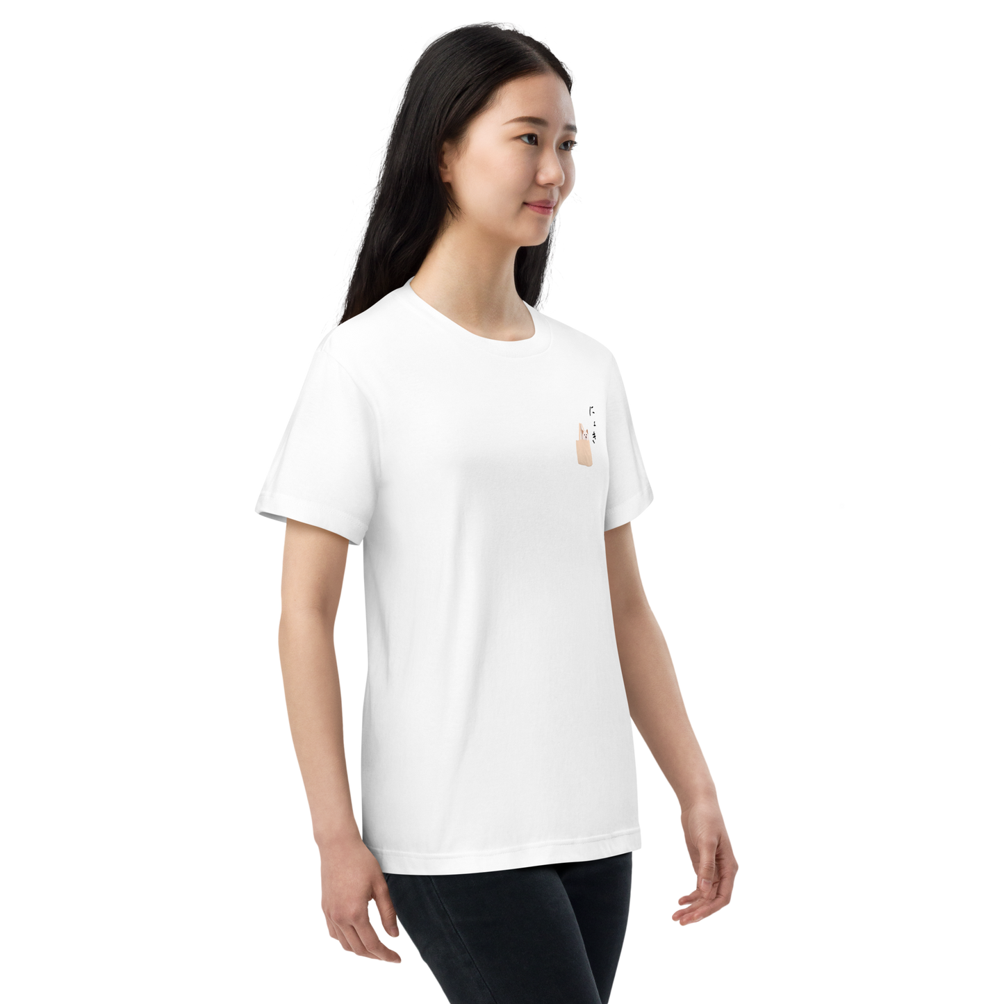 ニョッキィーヌ ワンポイントTシャツ(紀州犬)
