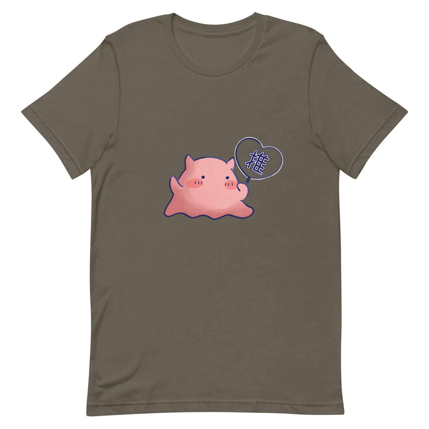 推し活うちわめんだこTシャツ(濃色)
