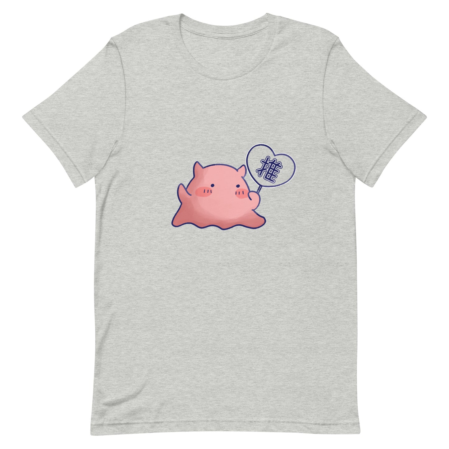 推し活うちわめんだこTシャツ(淡色)