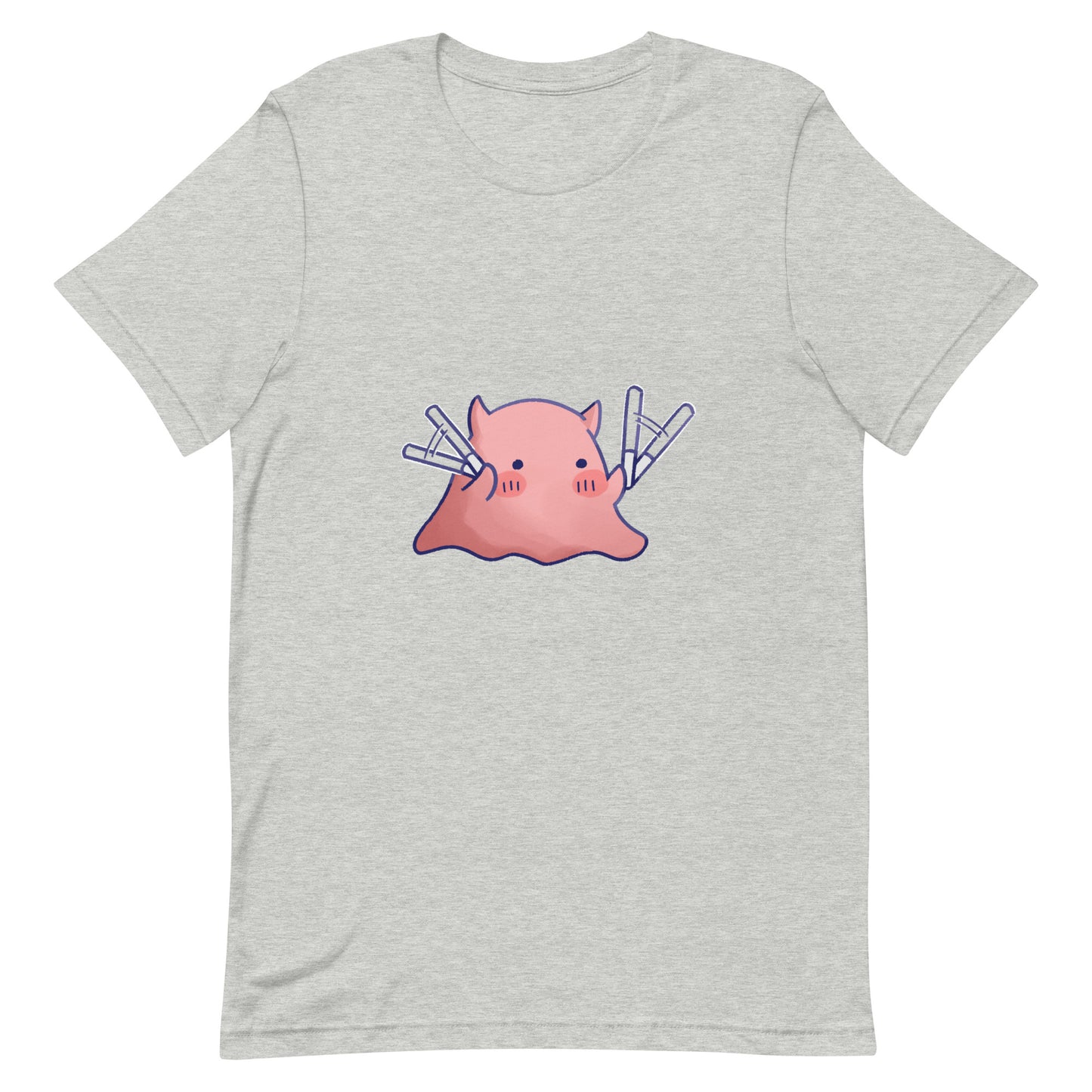 推し活ペンラめんだこTシャツ(淡色)