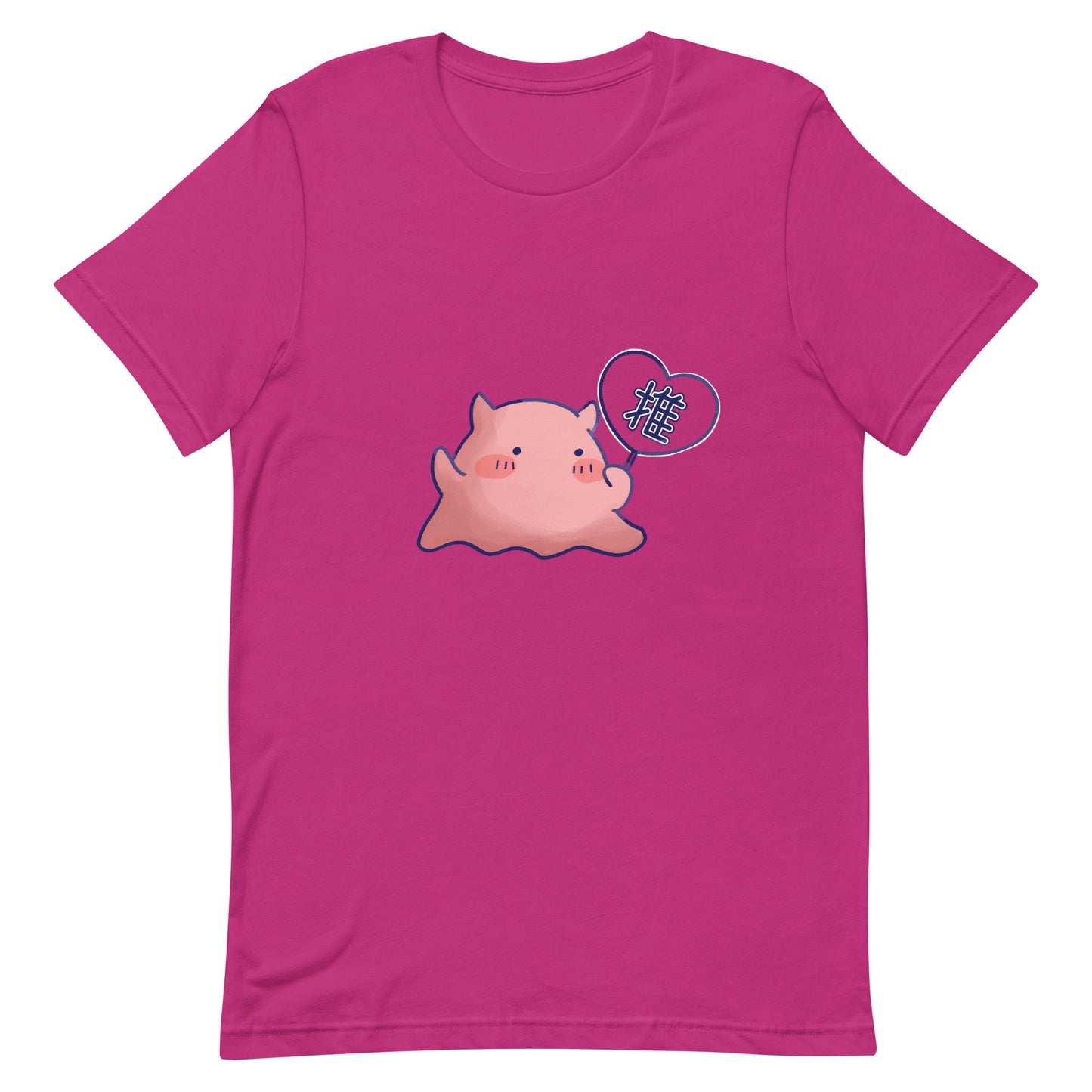 推し活うちわめんだこTシャツ(濃色)