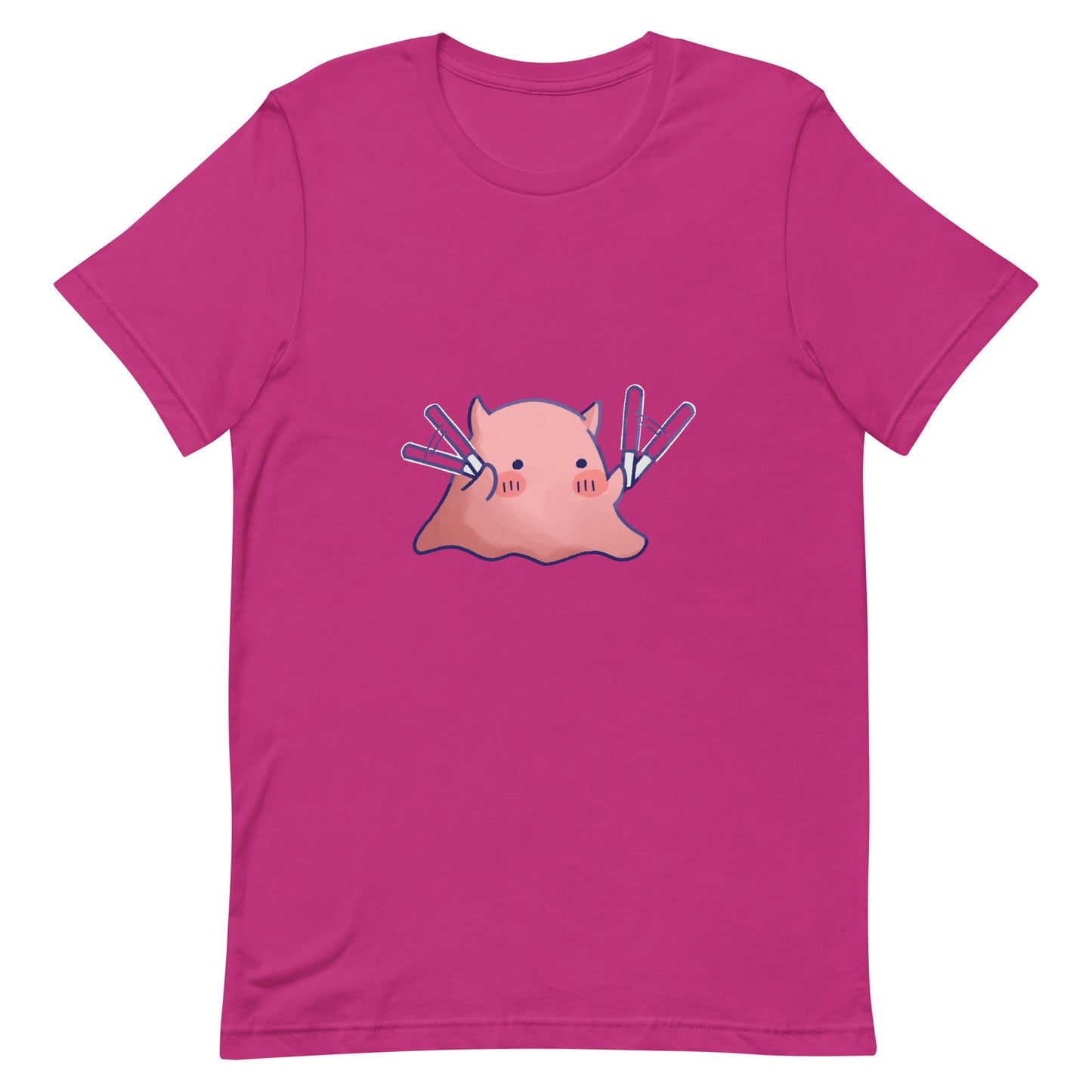 推し活ペンラめんだこTシャツ(濃色)