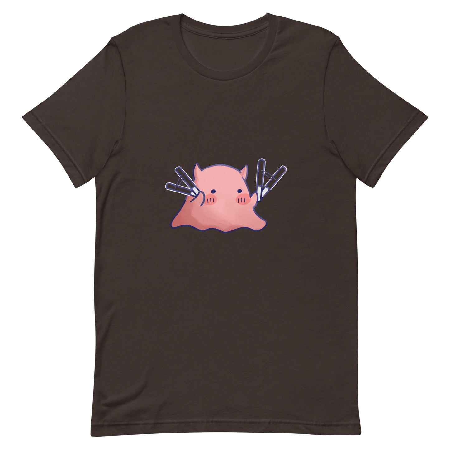 推し活ペンラめんだこTシャツ(濃色)
