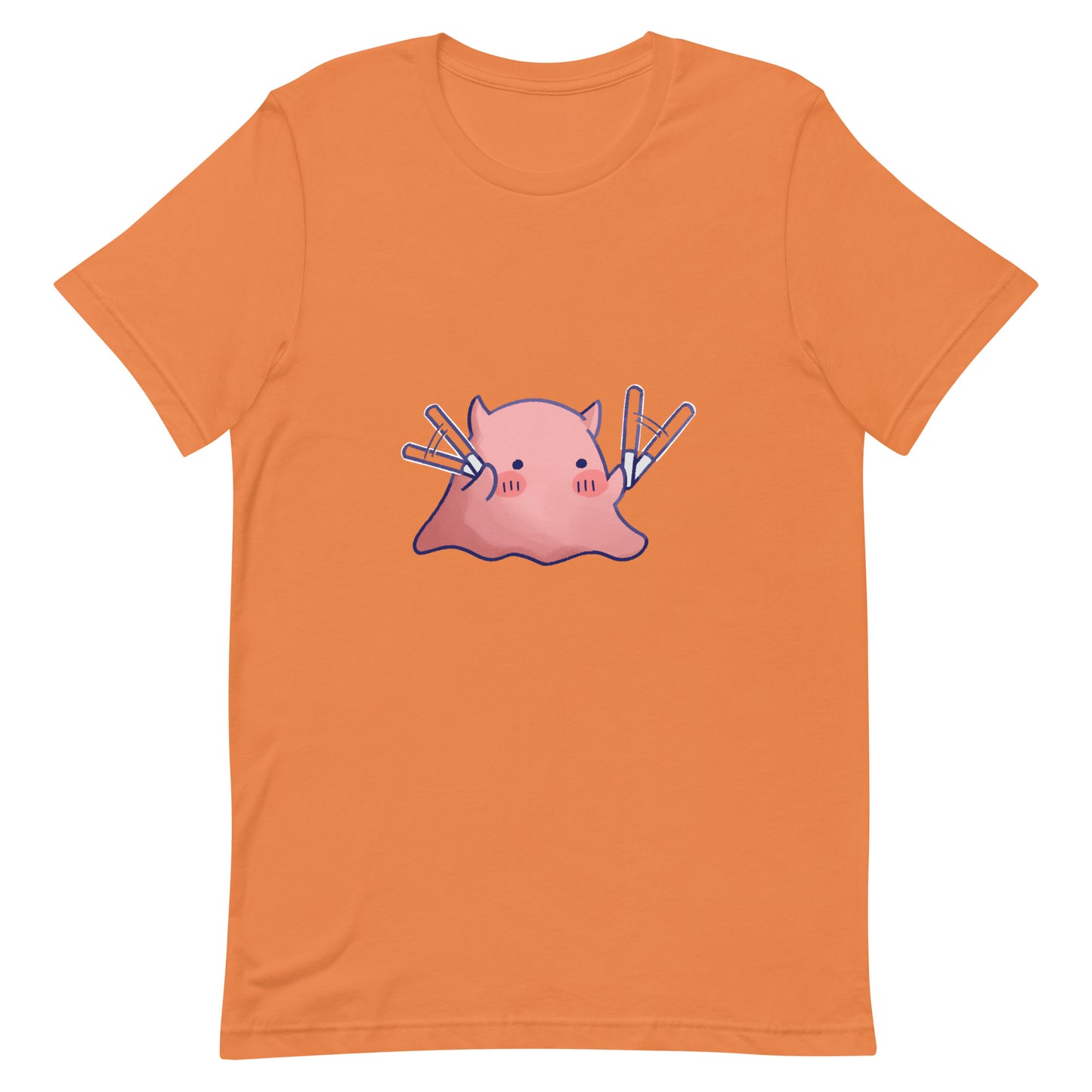 推し活ペンラめんだこTシャツ(淡色)