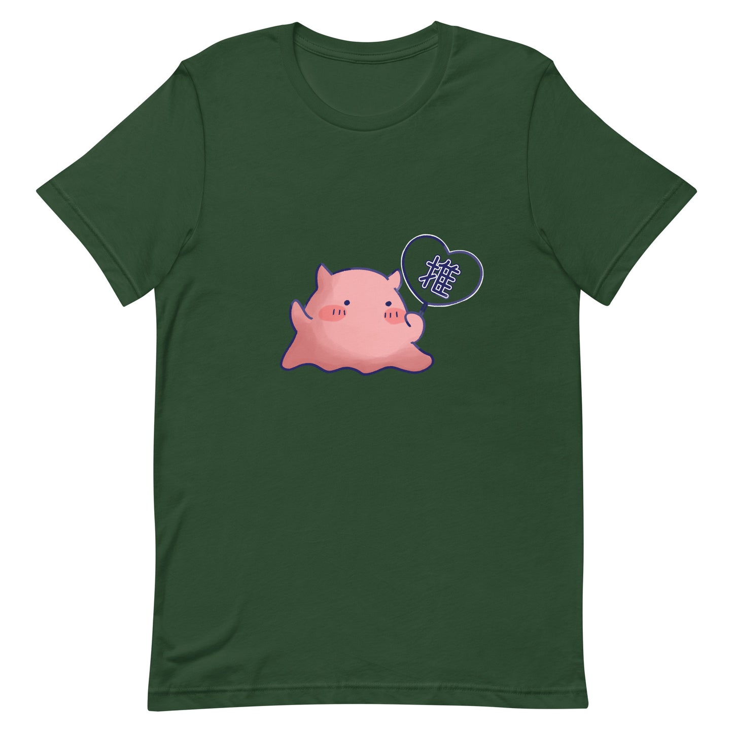 推し活うちわめんだこTシャツ(濃色)