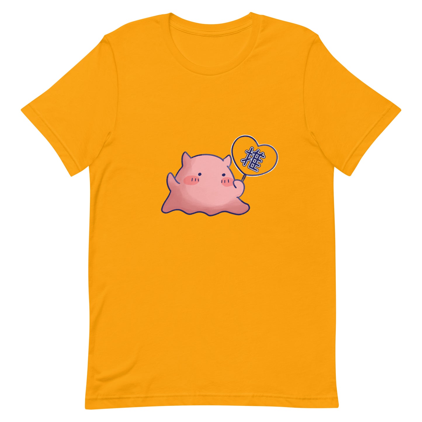 推し活うちわめんだこTシャツ(淡色)