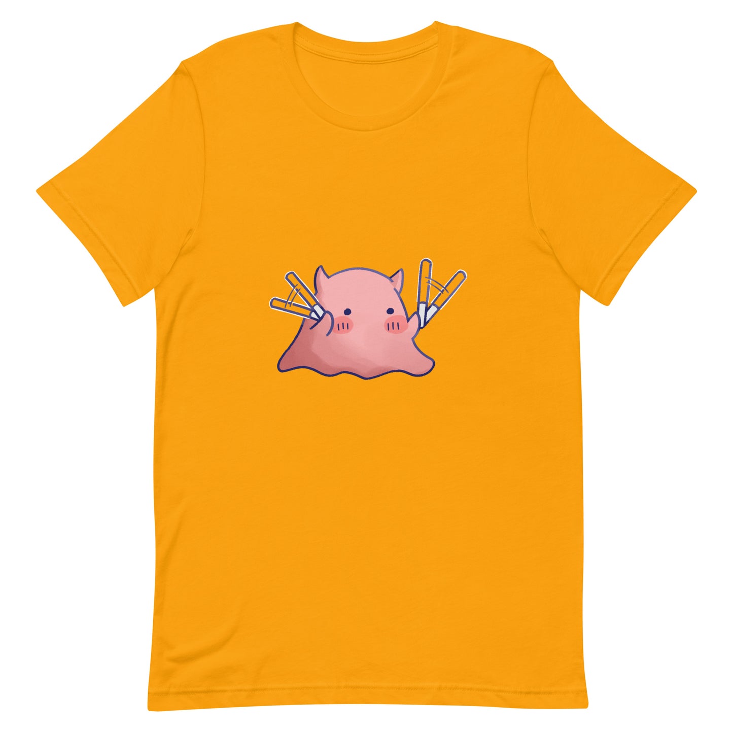 推し活ペンラめんだこTシャツ(淡色)