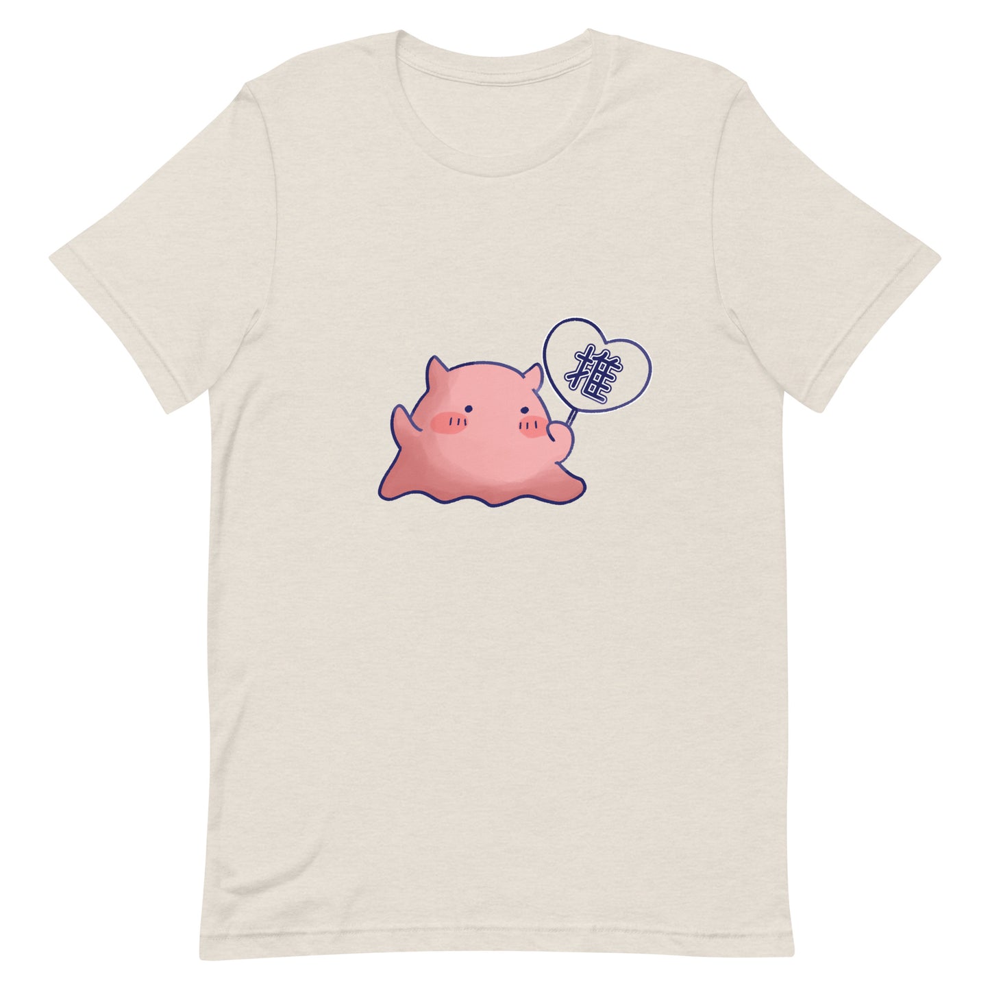 推し活うちわめんだこTシャツ(淡色)