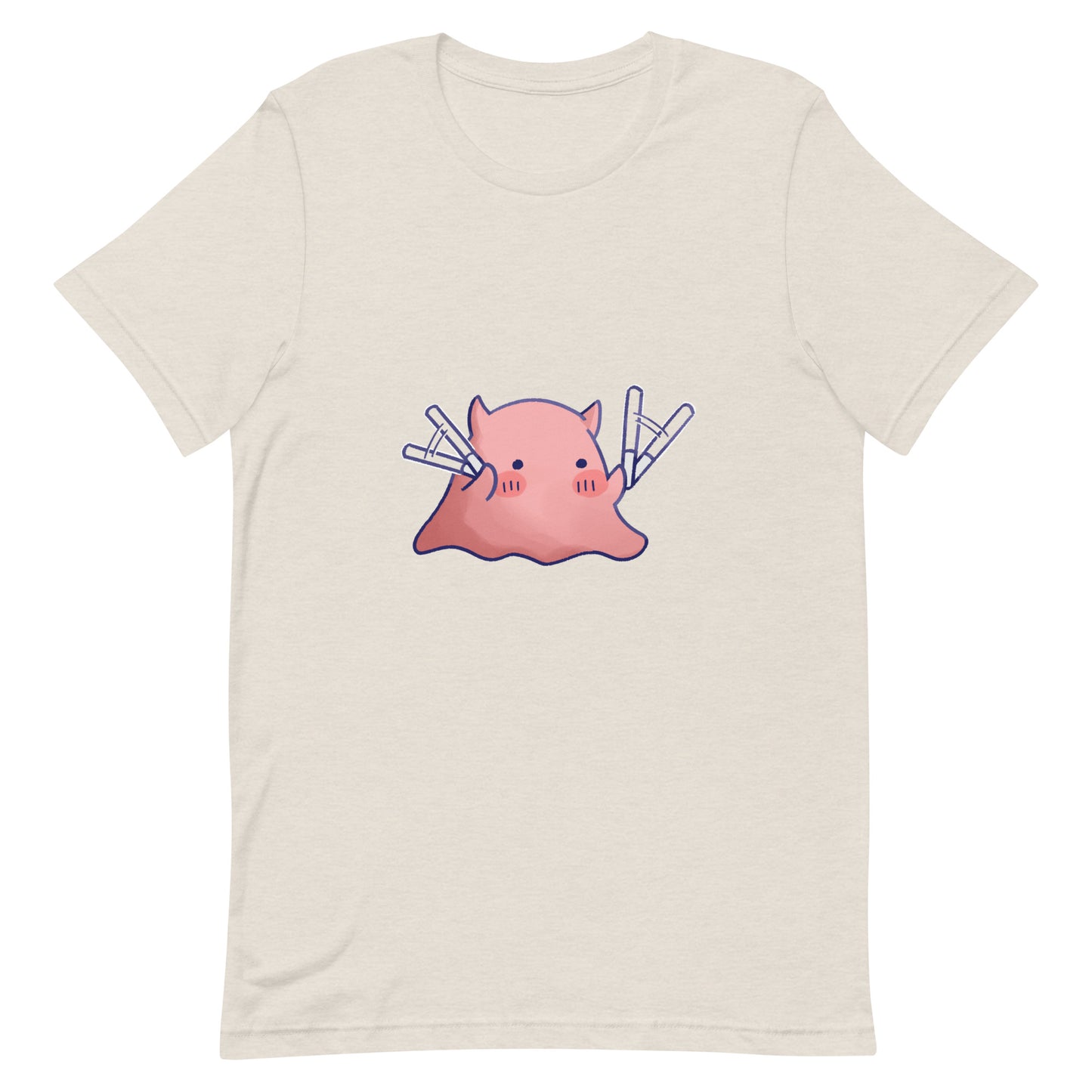推し活ペンラめんだこTシャツ(淡色)