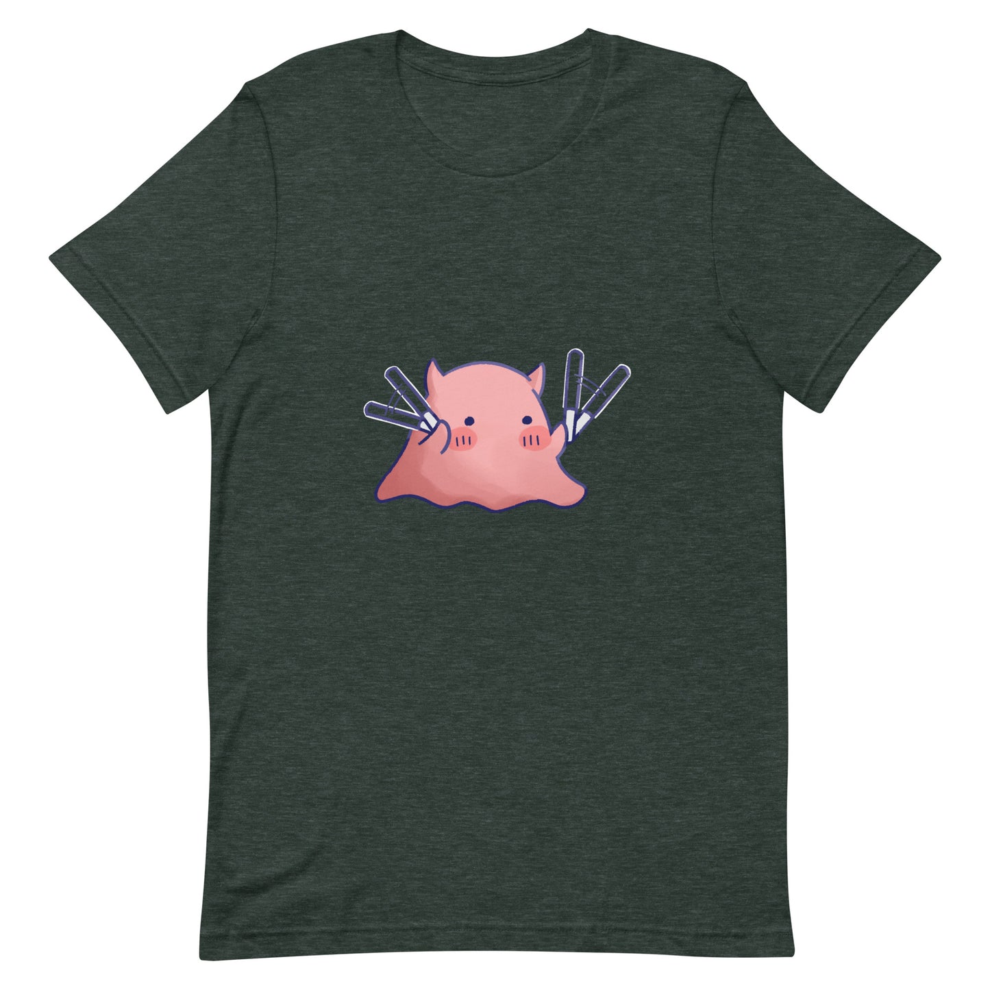 推し活ペンラめんだこTシャツ(濃色)