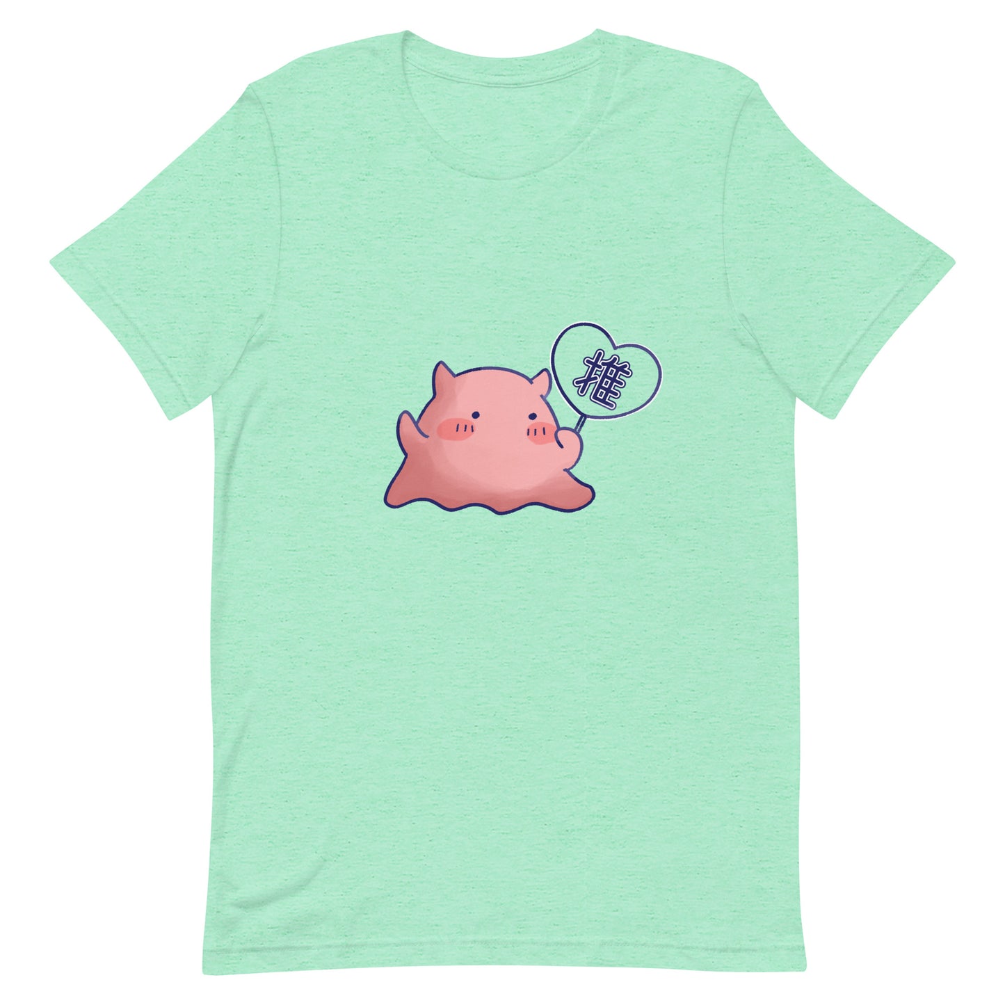 推し活うちわめんだこTシャツ(淡色)