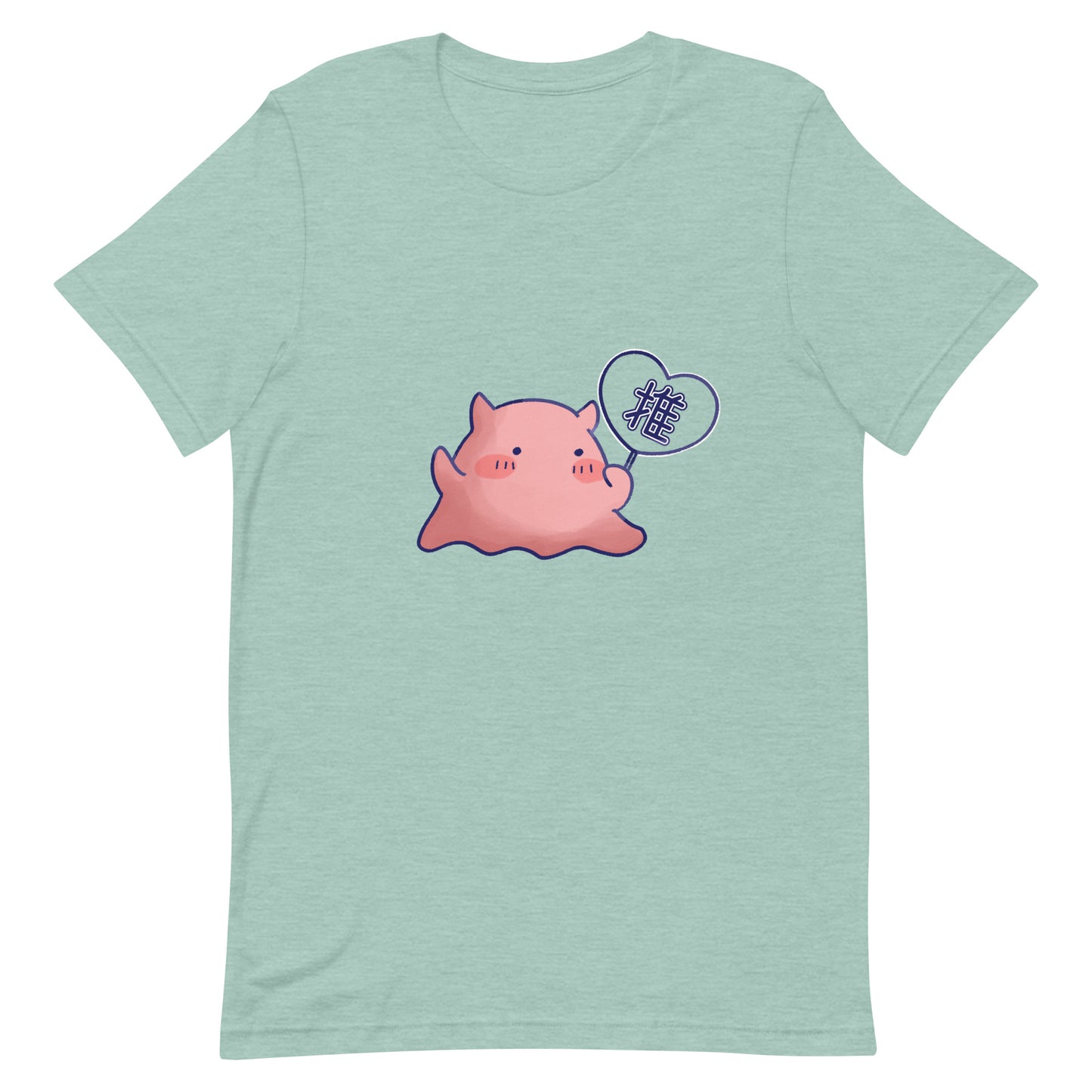 推し活うちわめんだこTシャツ(淡色)