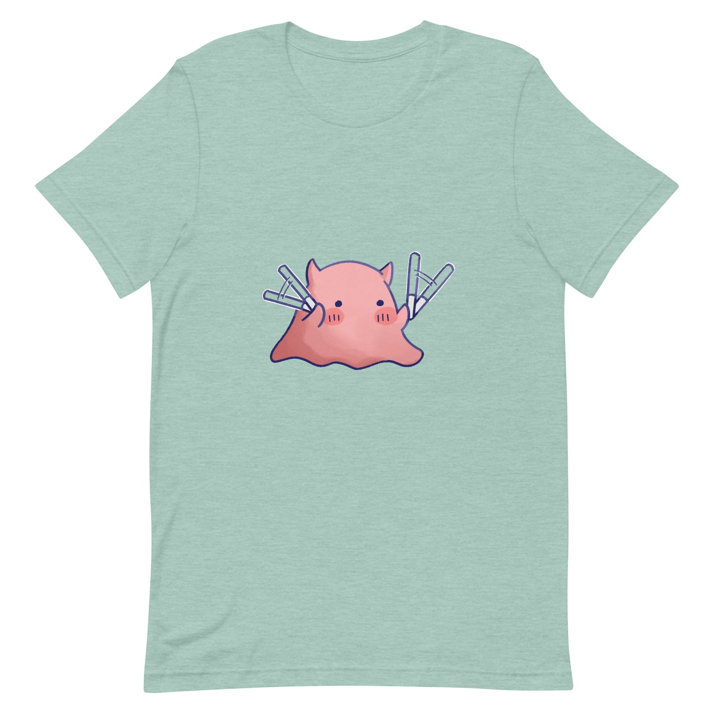 推し活ペンラめんだこTシャツ(淡色)