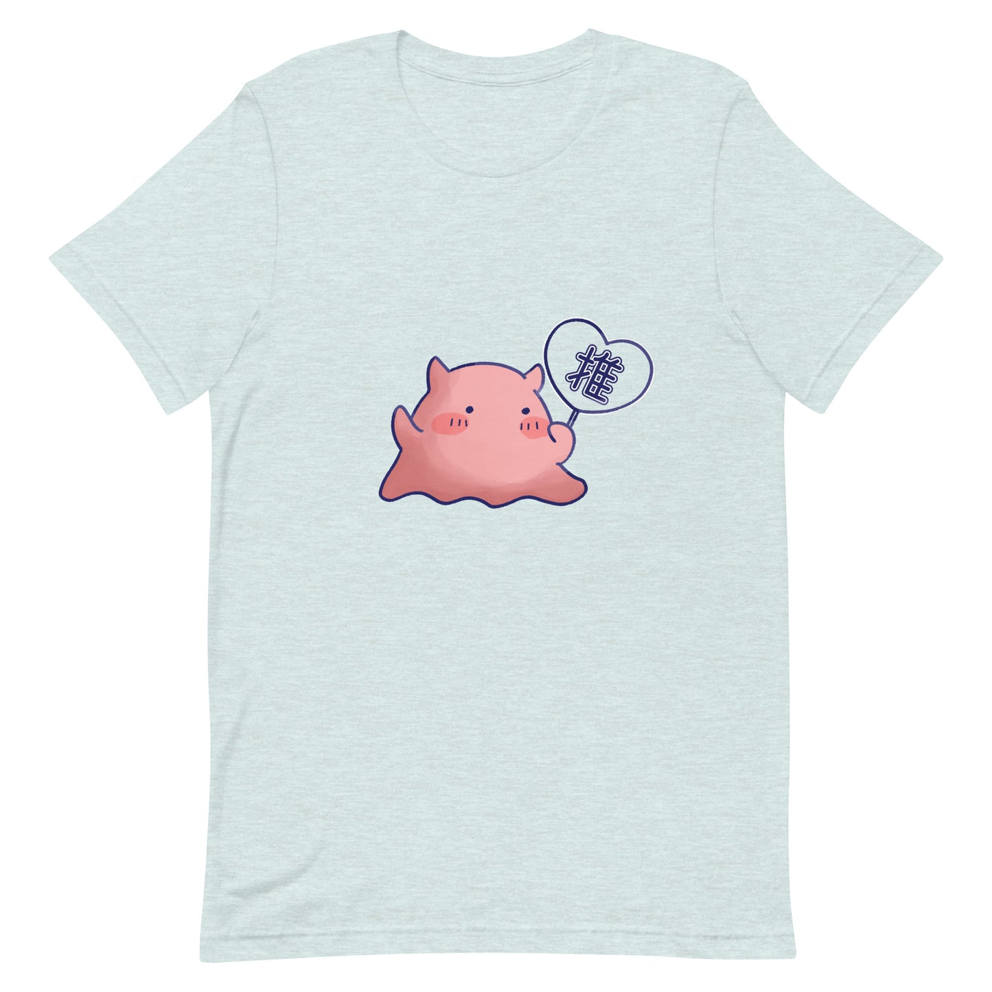 推し活うちわめんだこTシャツ(淡色)