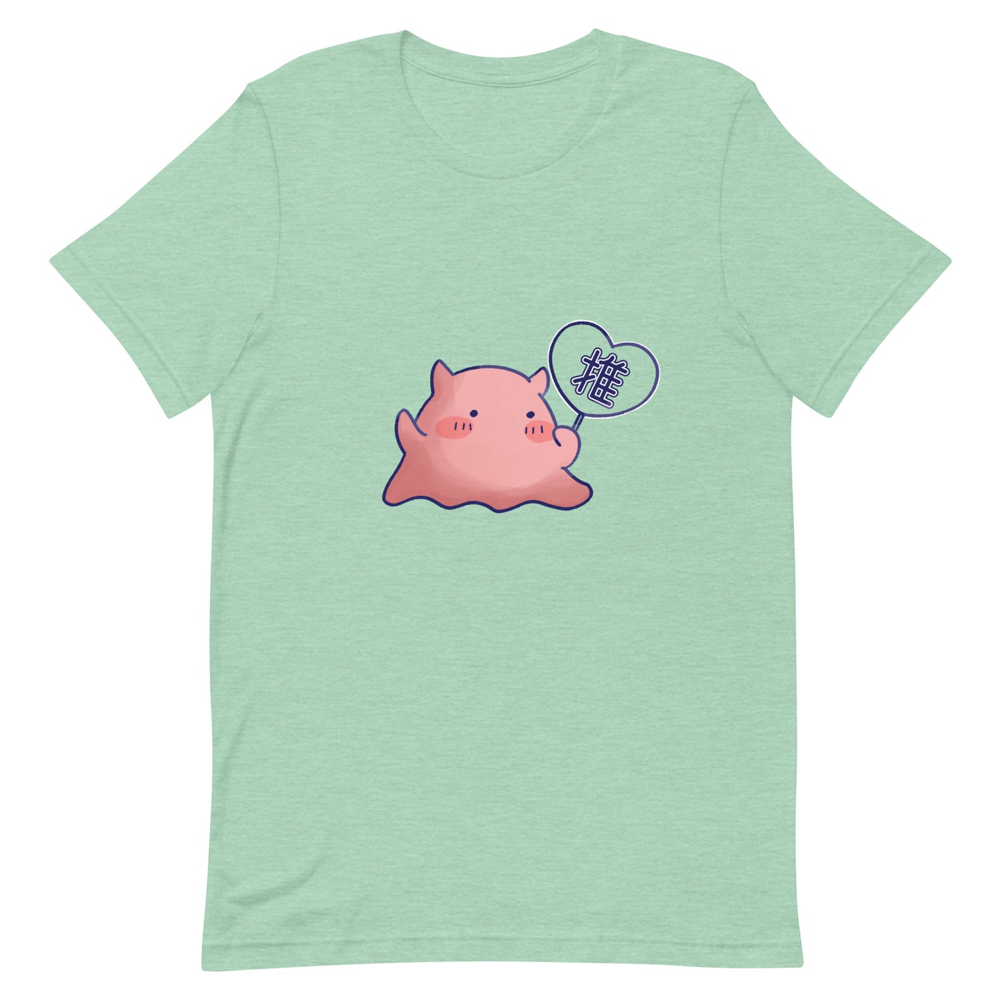 推し活うちわめんだこTシャツ(淡色)
