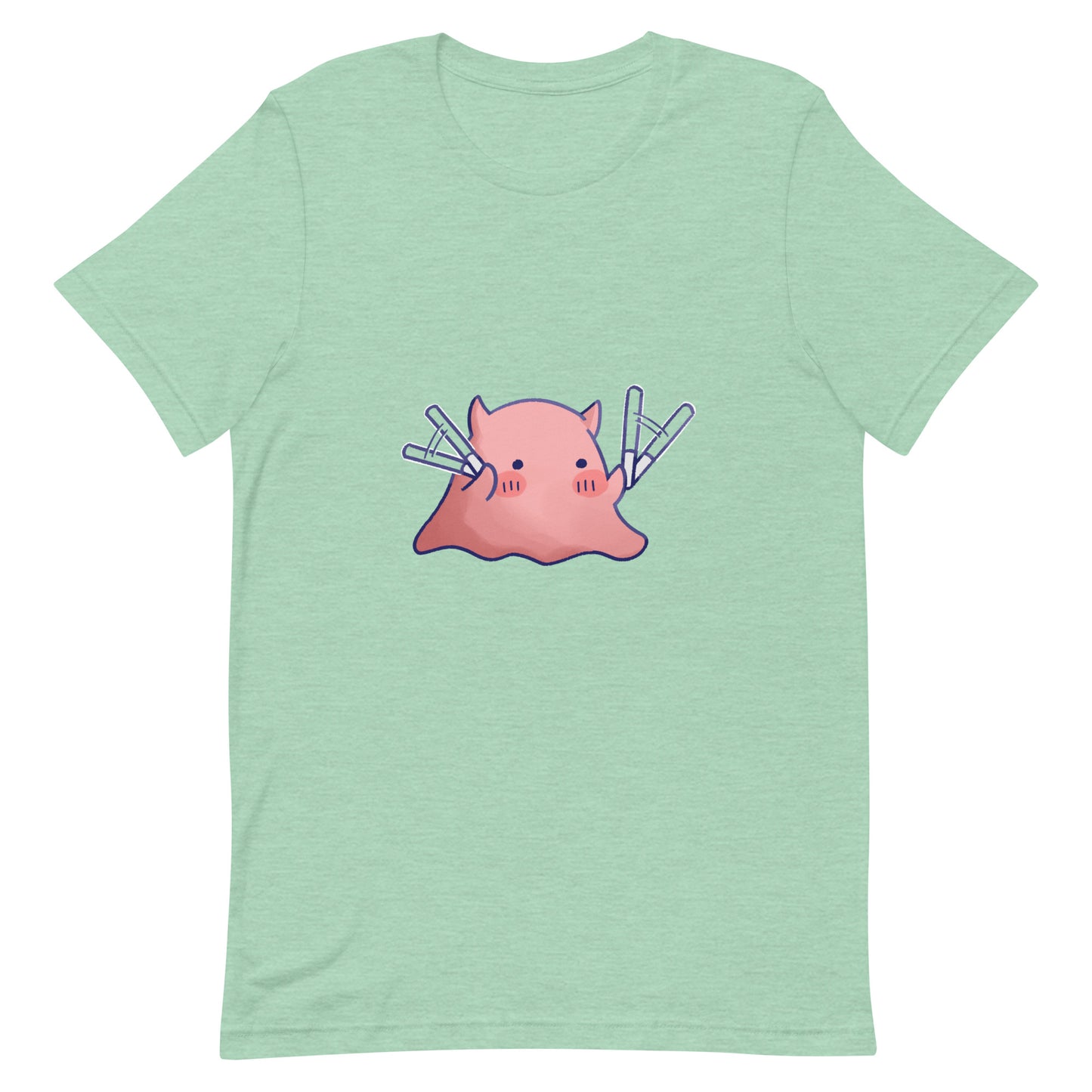 推し活ペンラめんだこTシャツ(淡色)