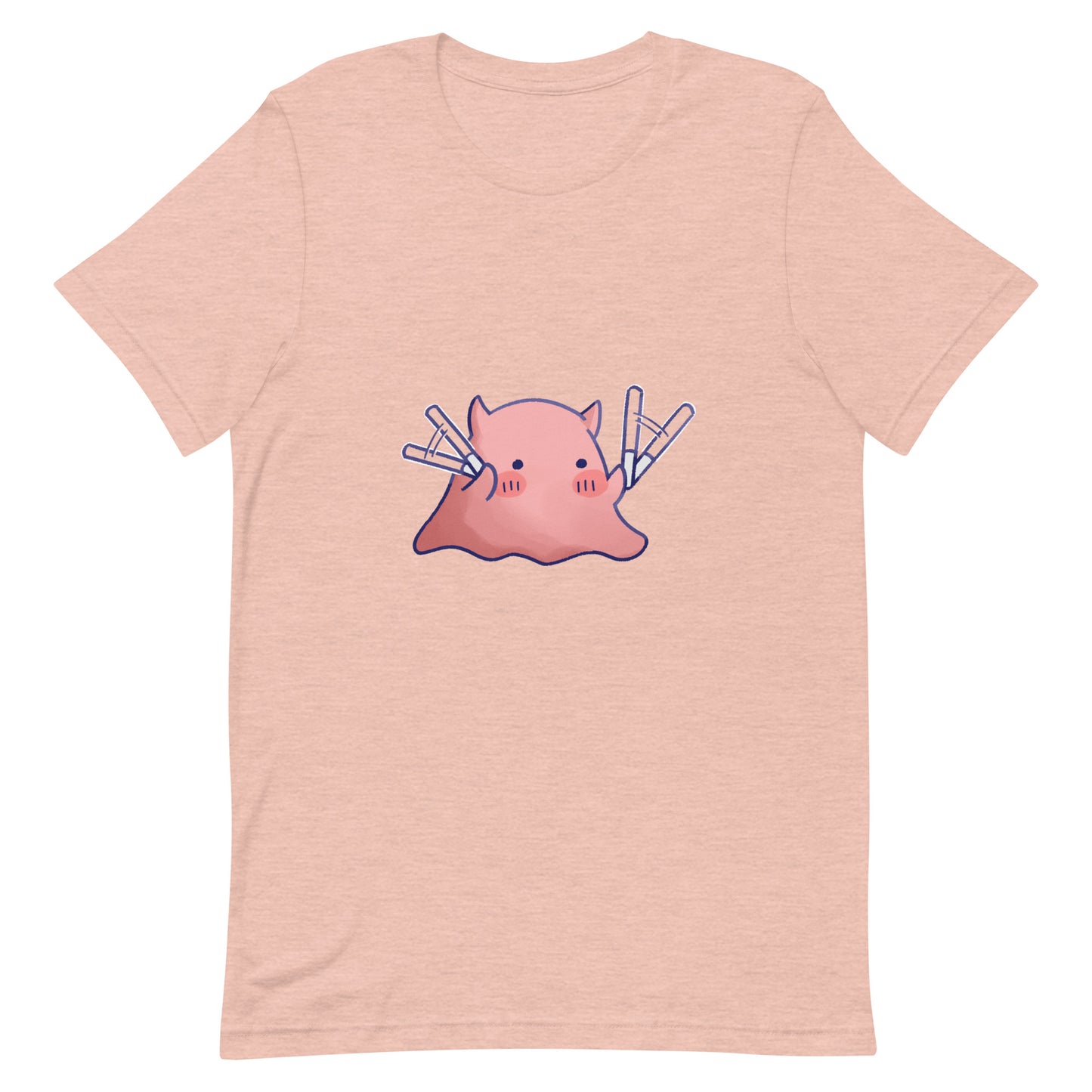 推し活ペンラめんだこTシャツ(淡色)