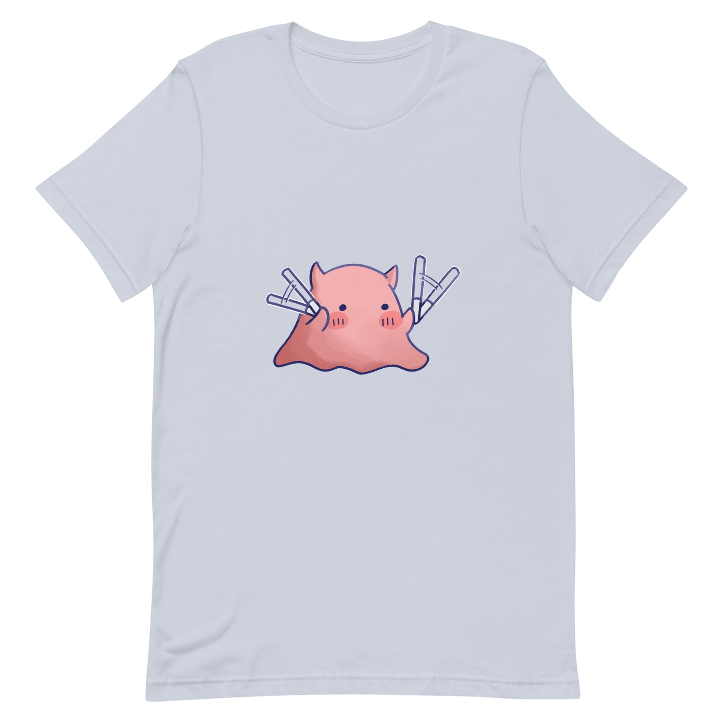 推し活ペンラめんだこTシャツ(淡色)