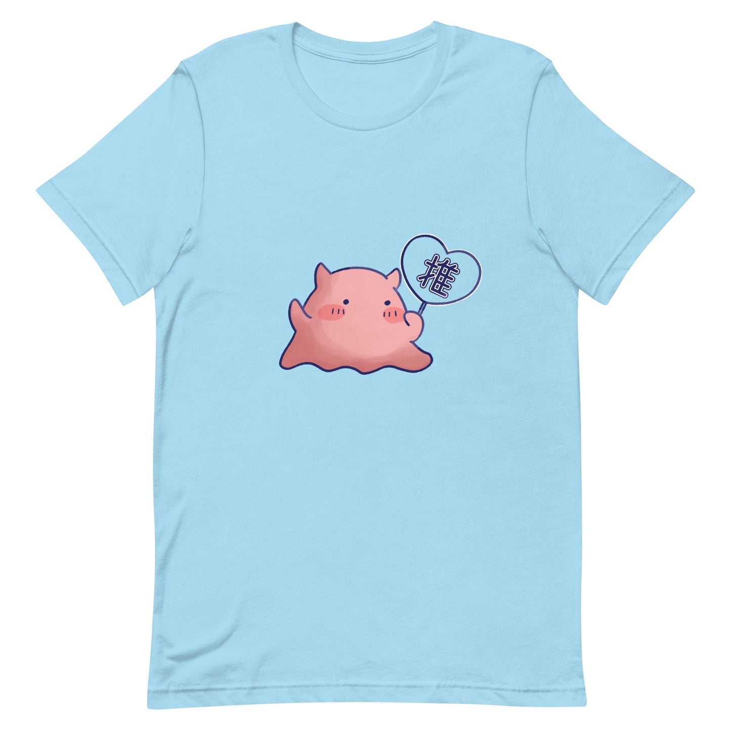 推し活うちわめんだこTシャツ(淡色)