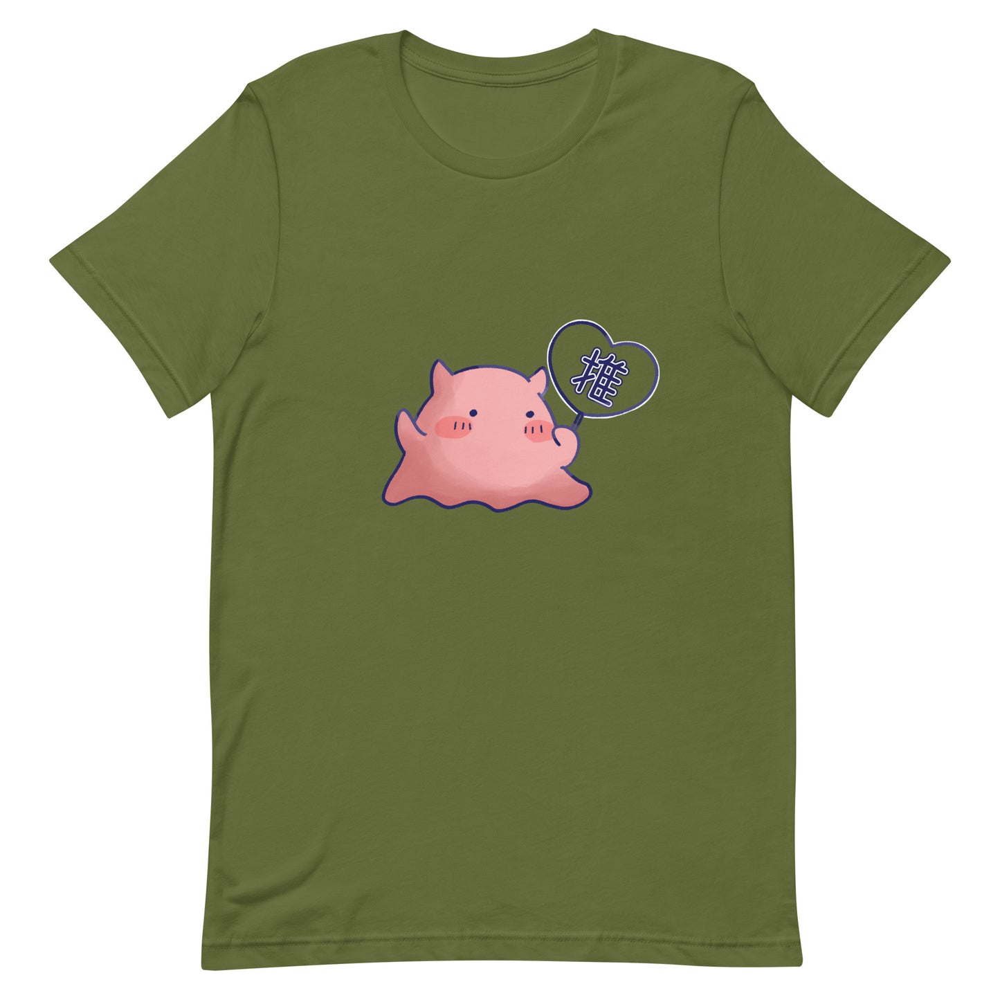 推し活うちわめんだこTシャツ(濃色)