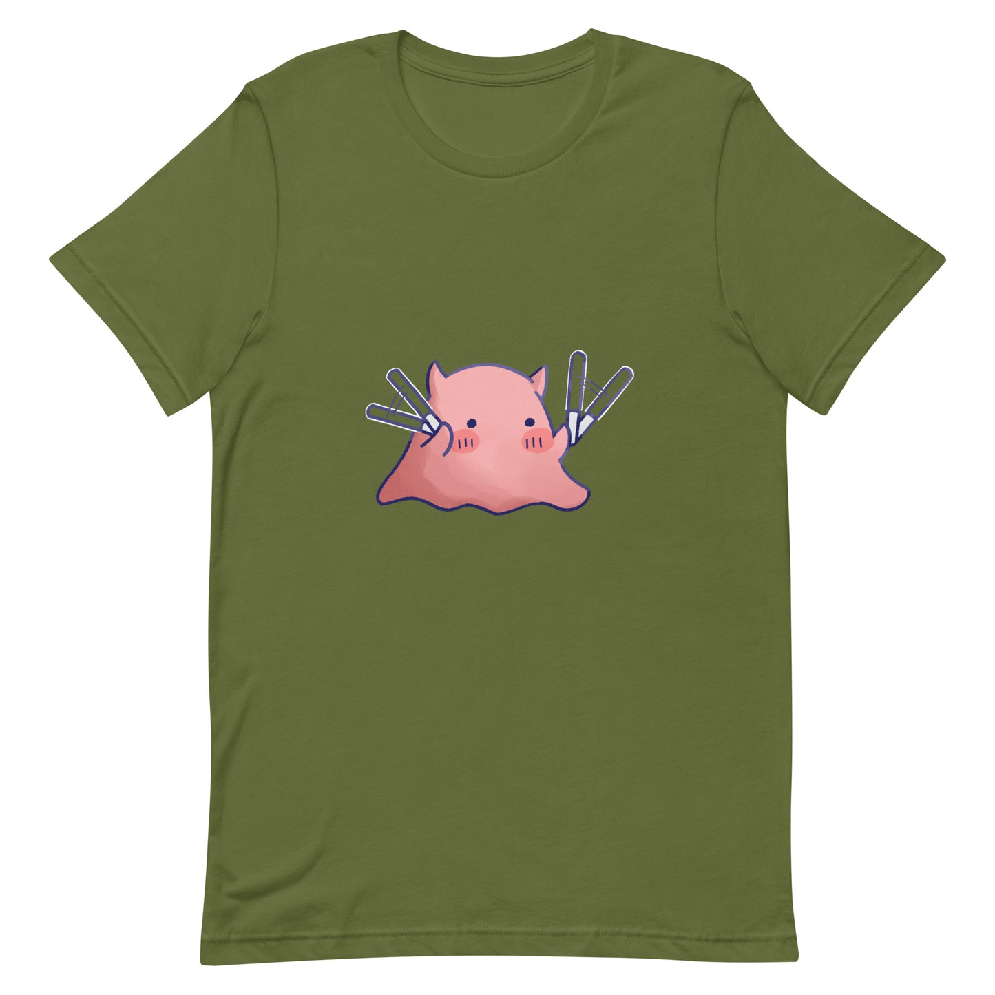 推し活ペンラめんだこTシャツ(濃色)