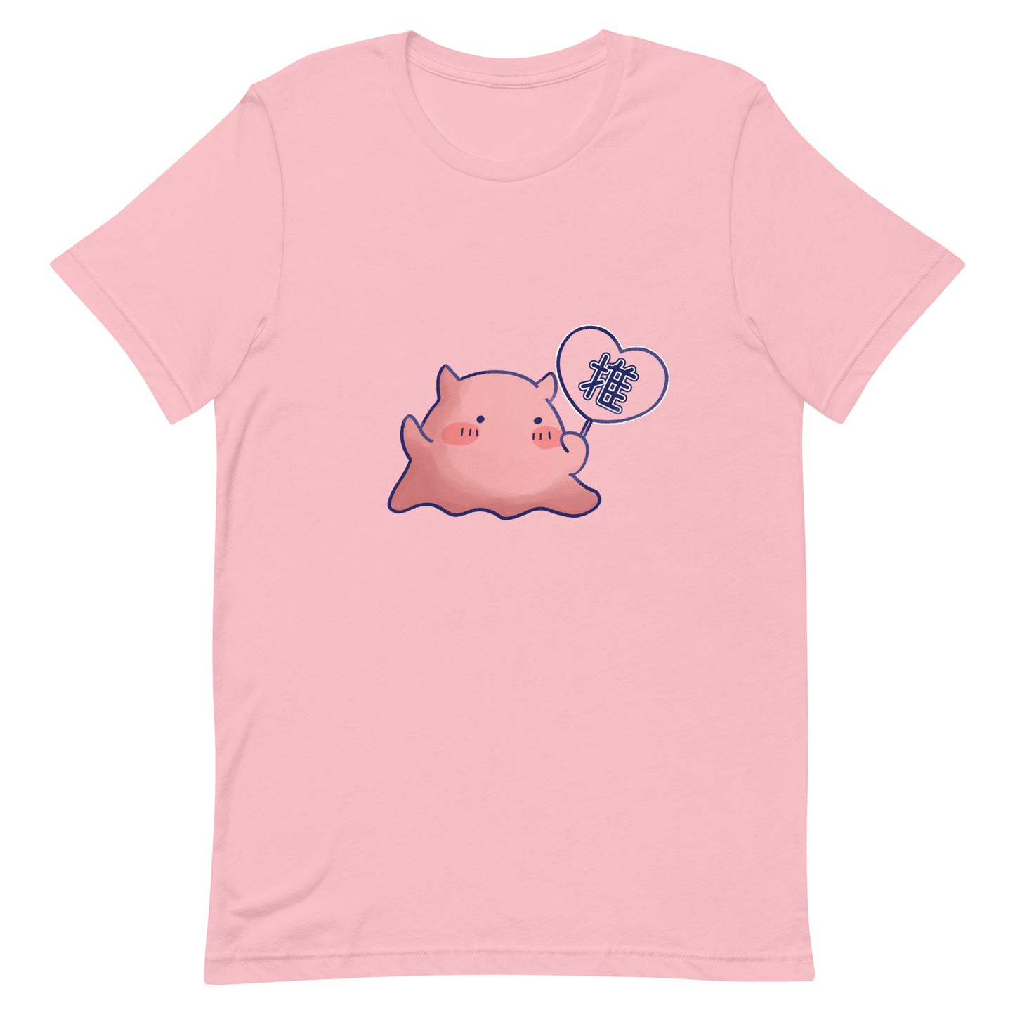 推し活うちわめんだこTシャツ(淡色)