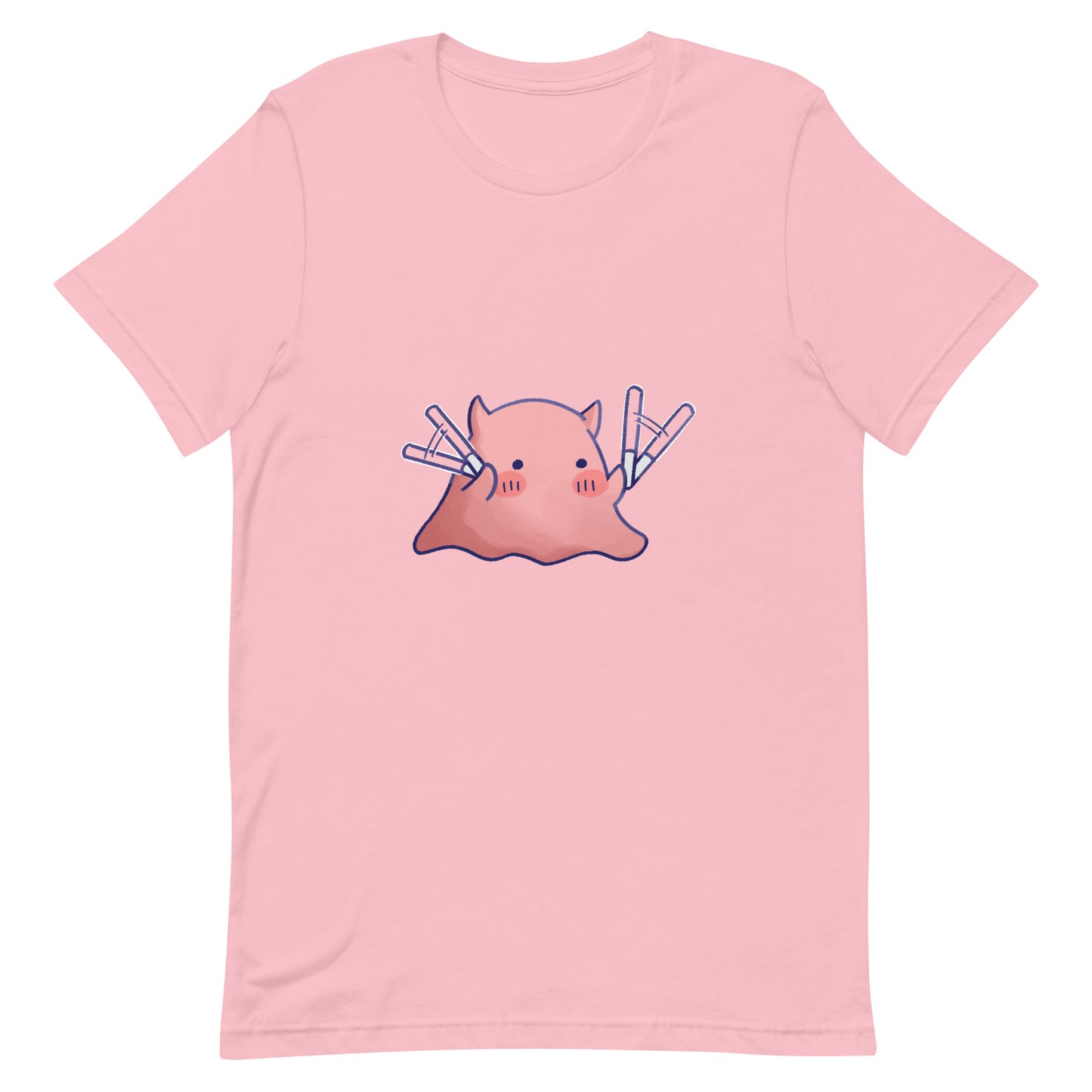 推し活ペンラめんだこTシャツ(淡色)