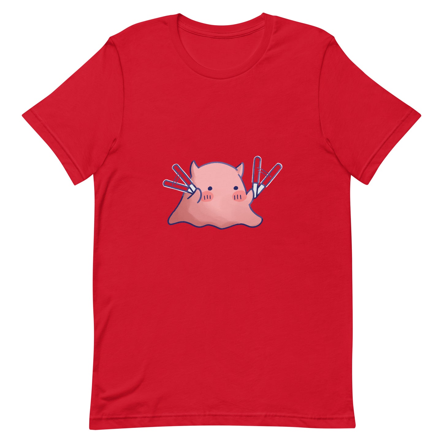 推し活ペンラめんだこTシャツ(濃色)