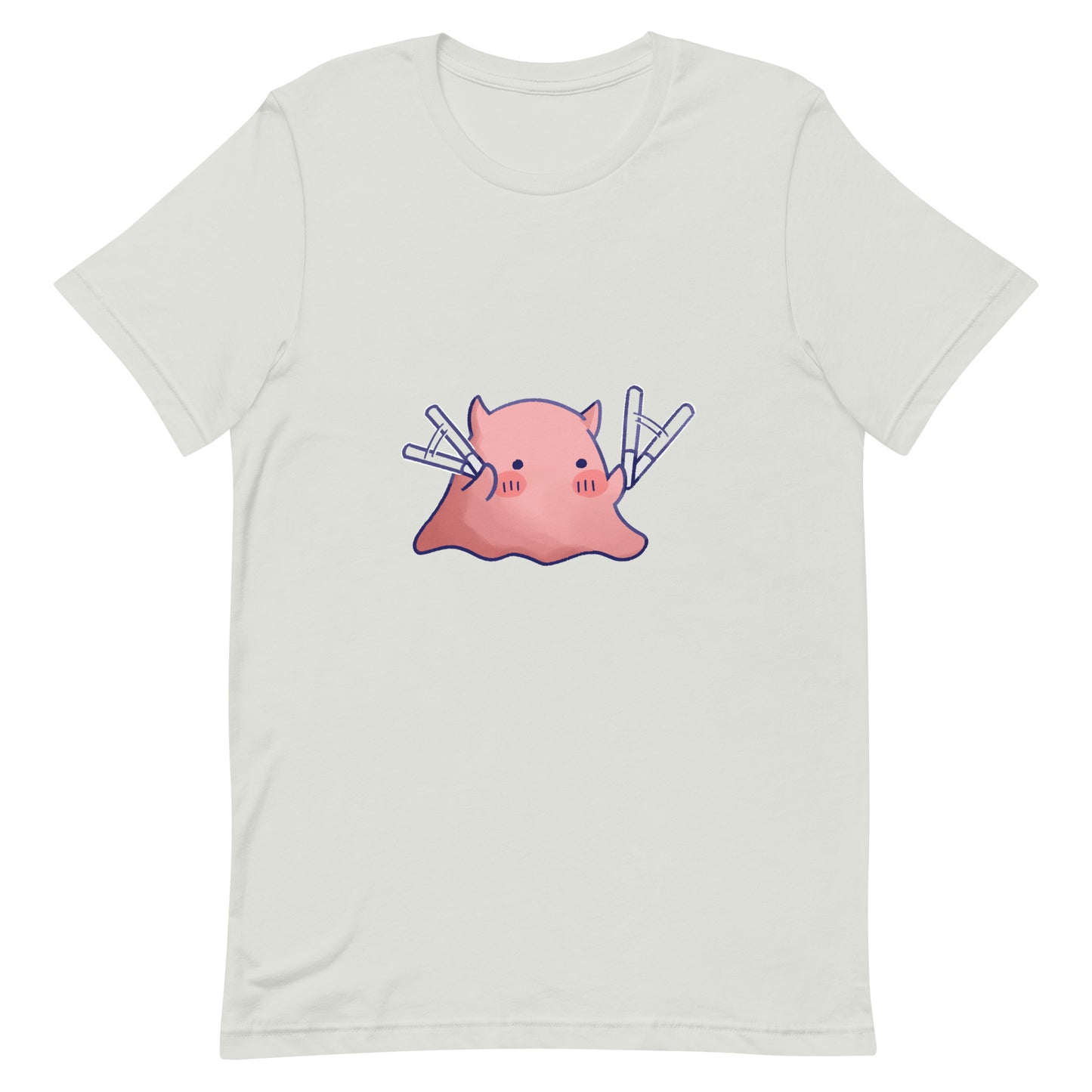 推し活ペンラめんだこTシャツ(淡色)