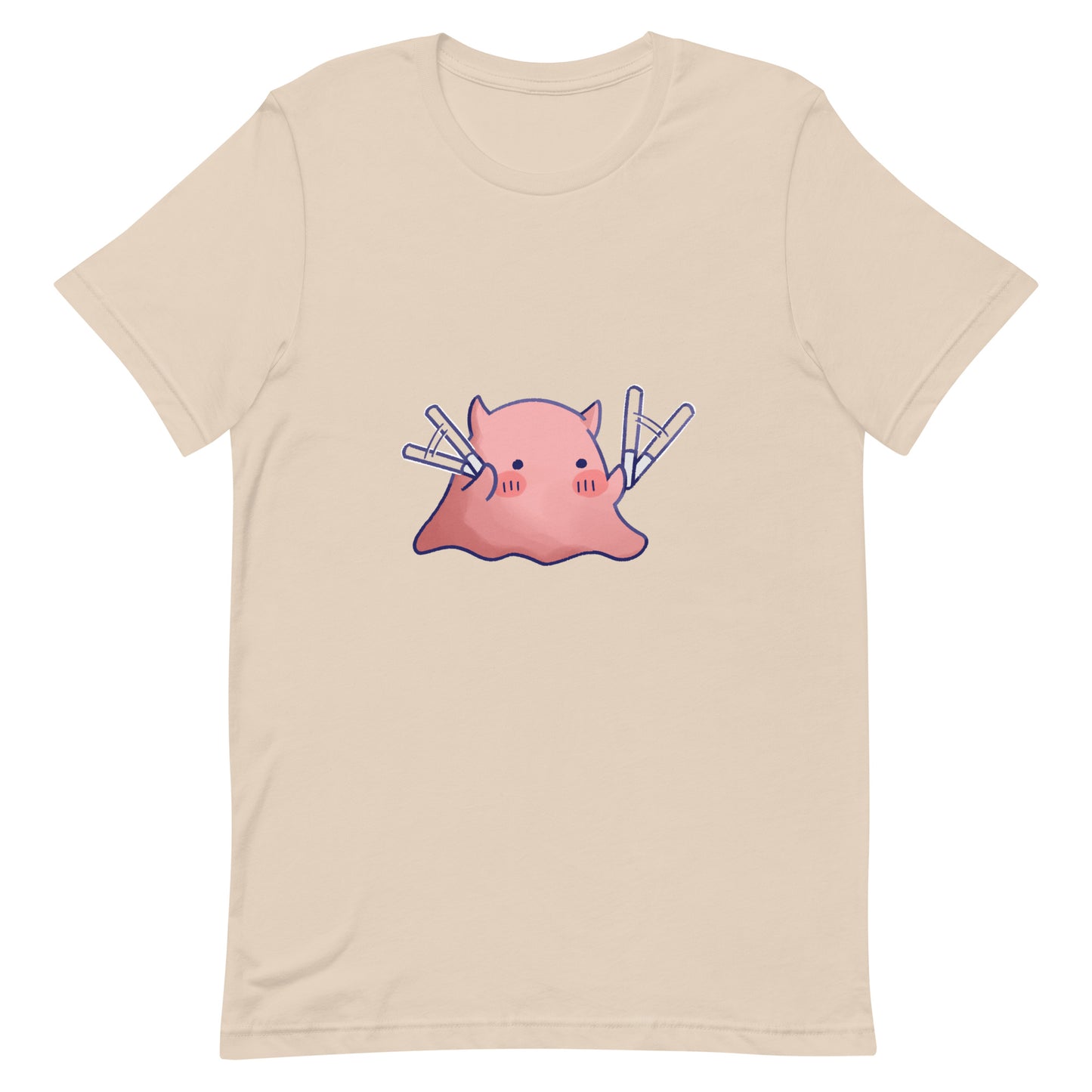 推し活ペンラめんだこTシャツ(淡色)
