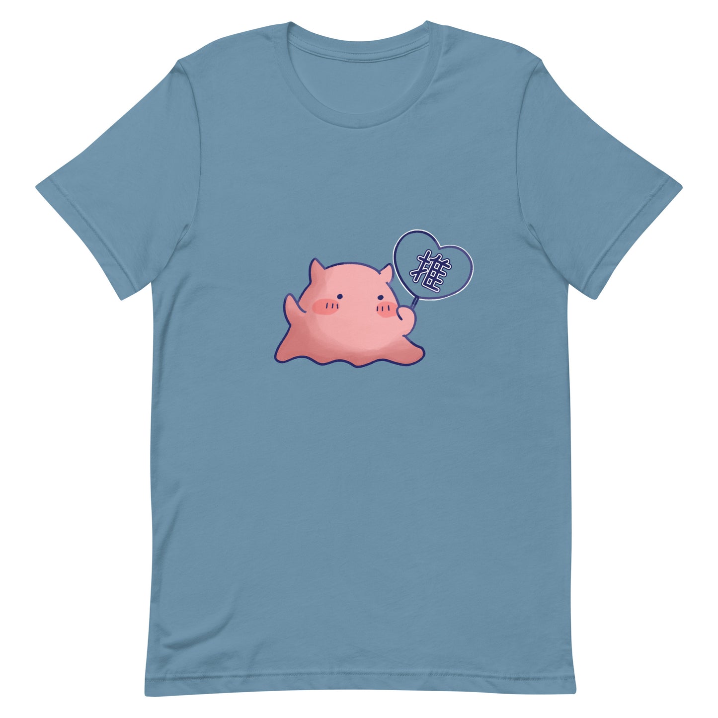 推し活うちわめんだこTシャツ(淡色)