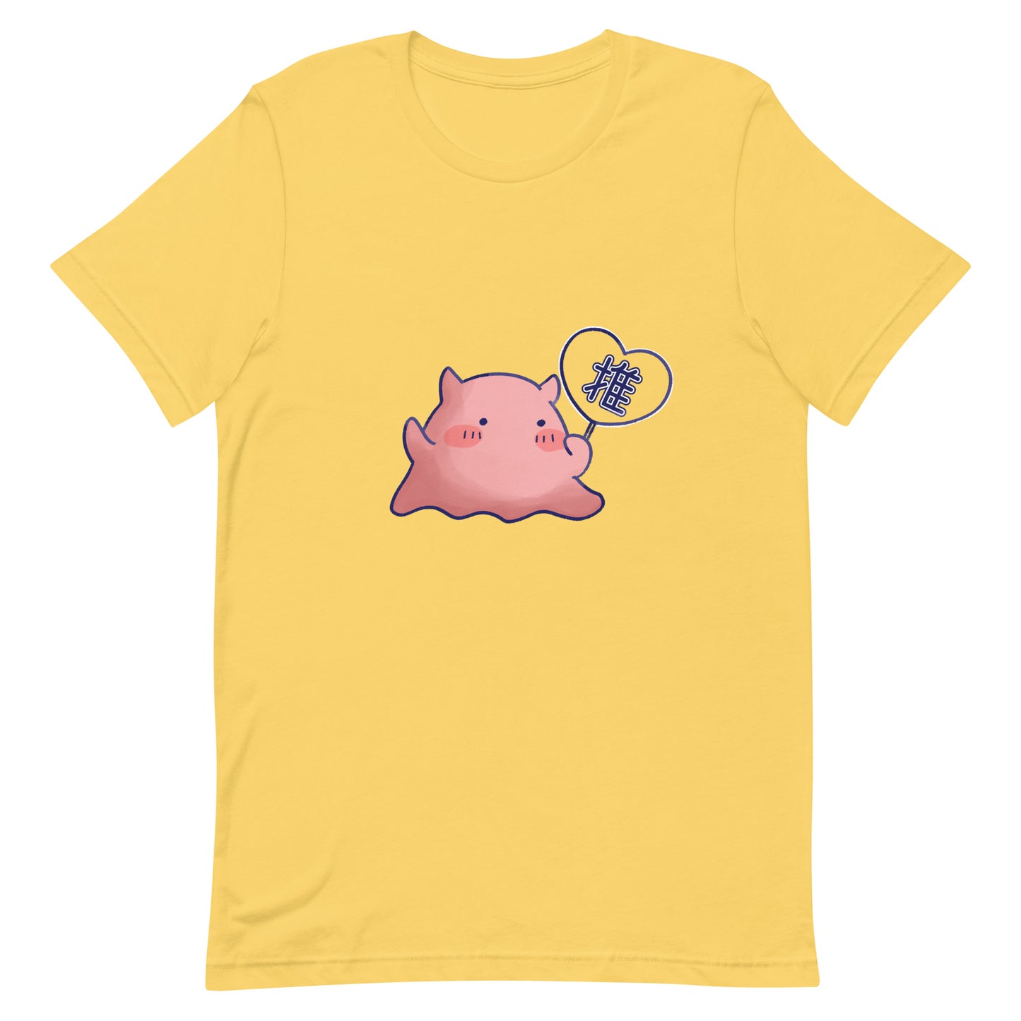推し活うちわめんだこTシャツ(淡色)