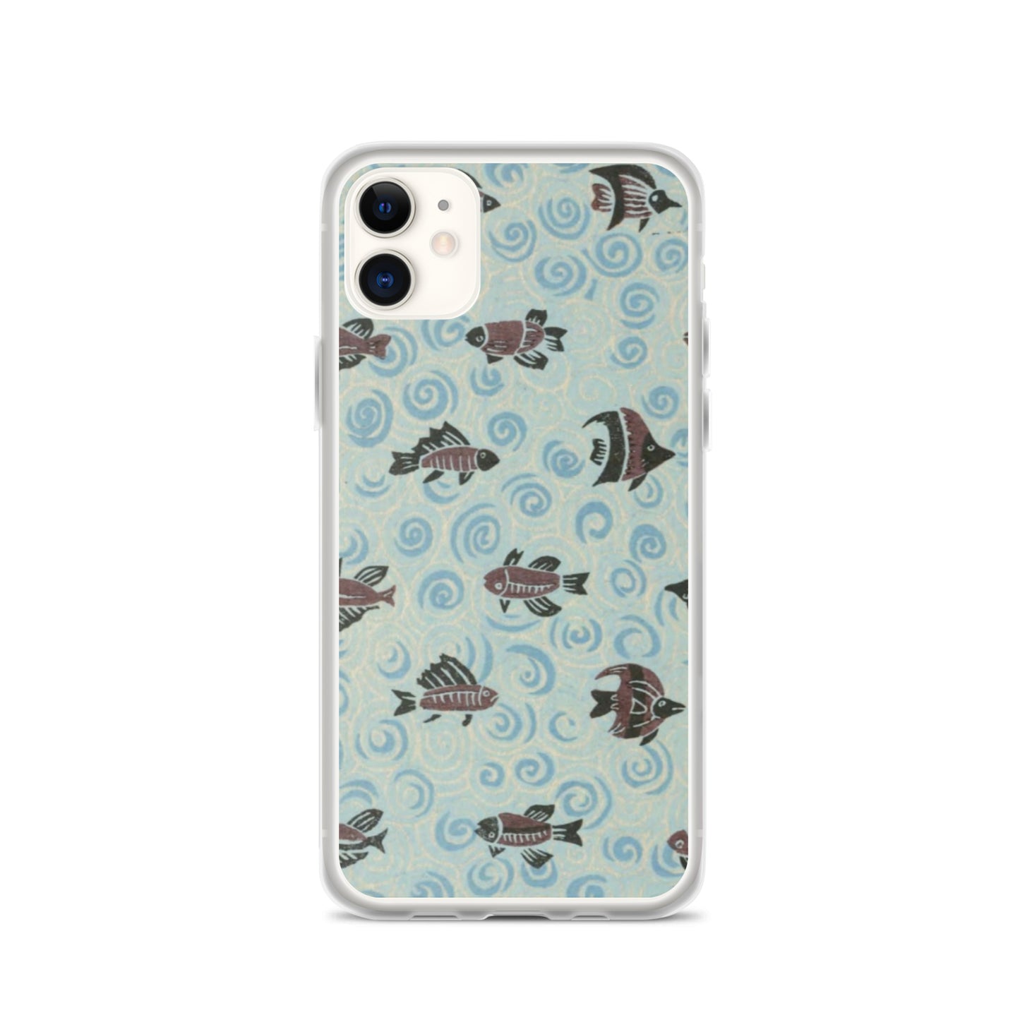 大正レトロ サカナ iPhoneケース