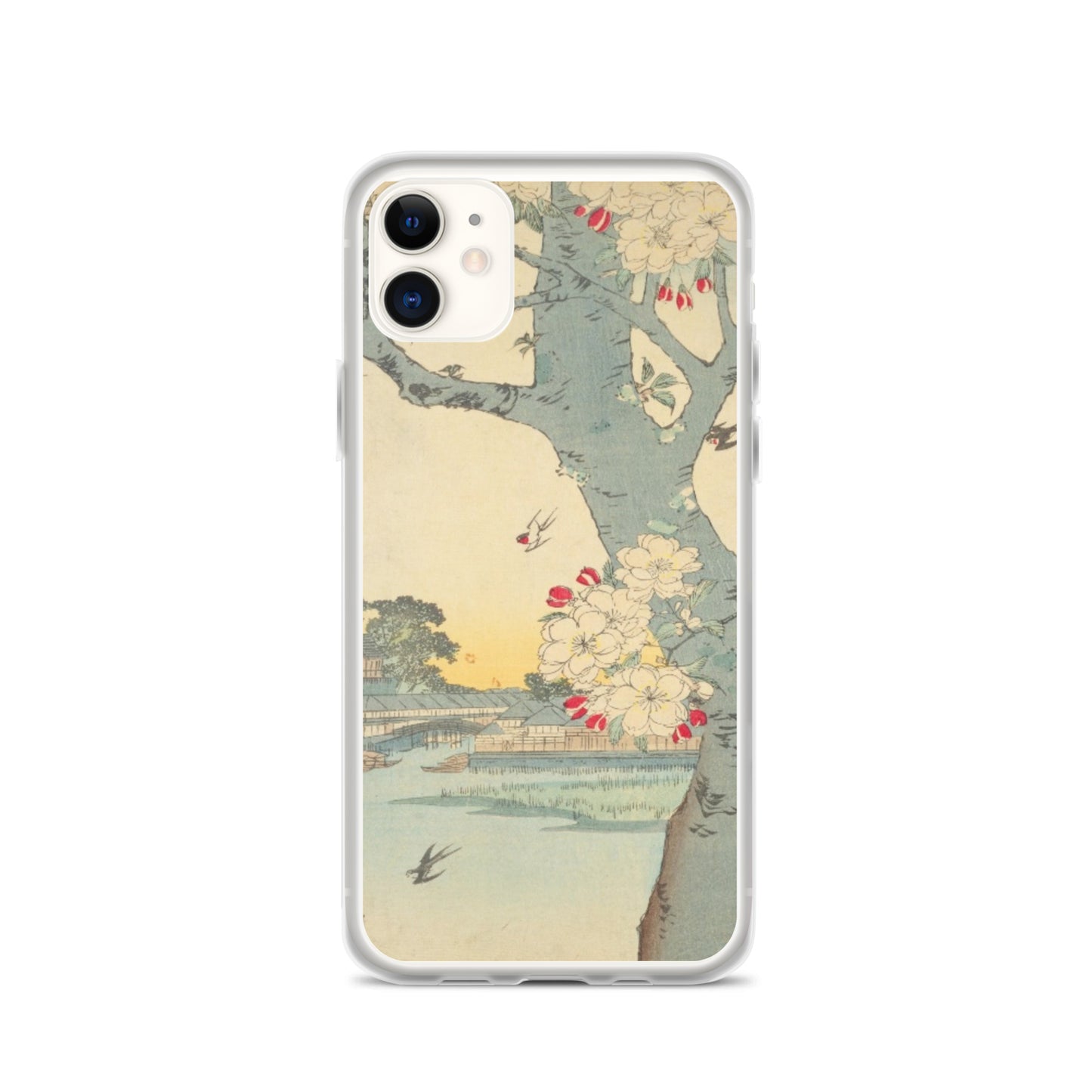 大正レトロ 桜 iPhoneケース