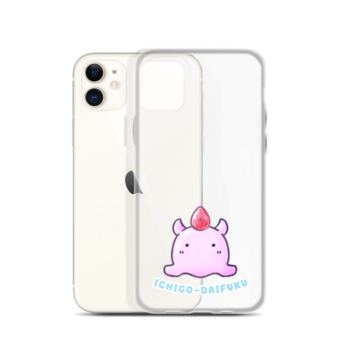 めんだこいちごだいふく スマホケース
