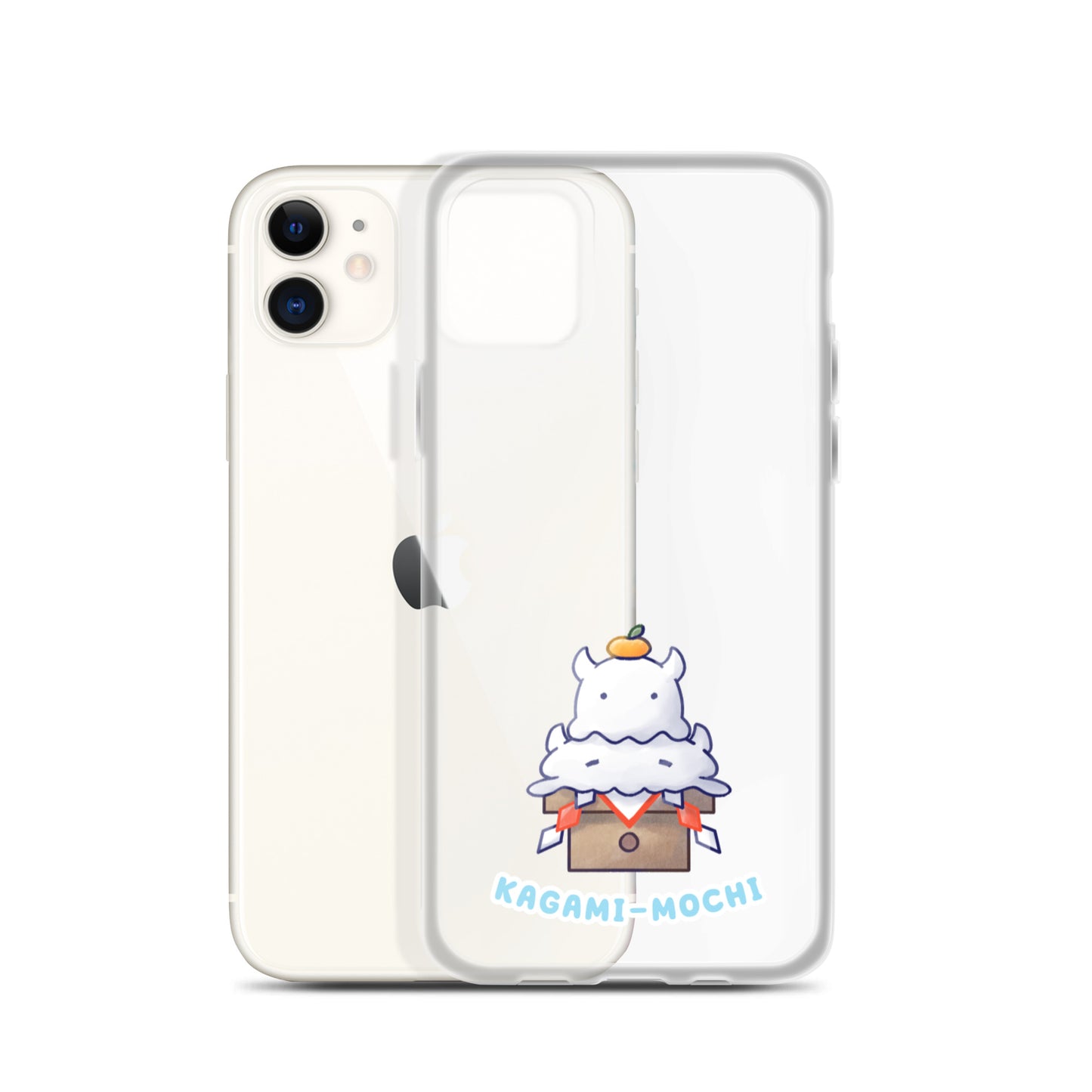 めんだこかがみもち スマホケース