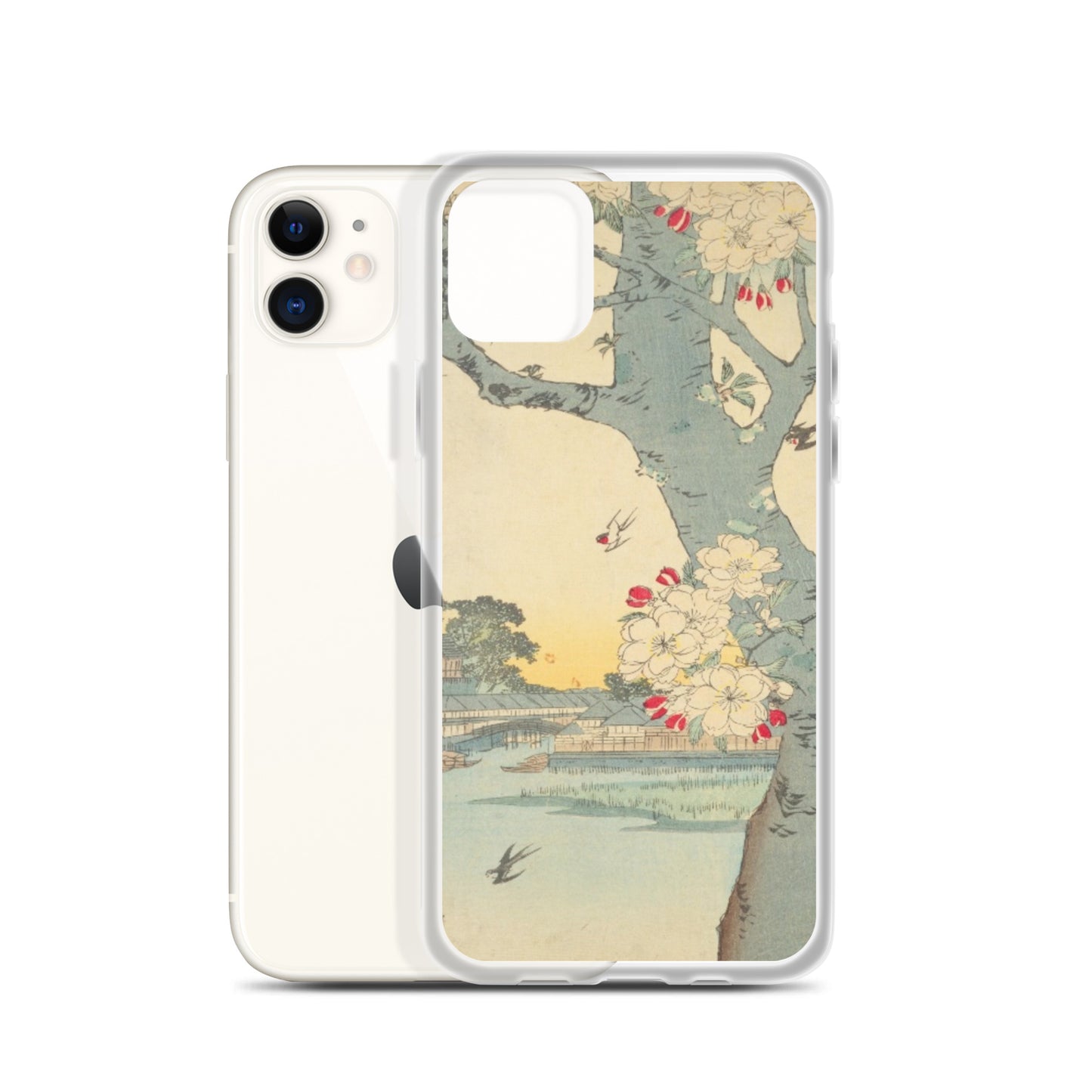 大正レトロ 桜 iPhoneケース