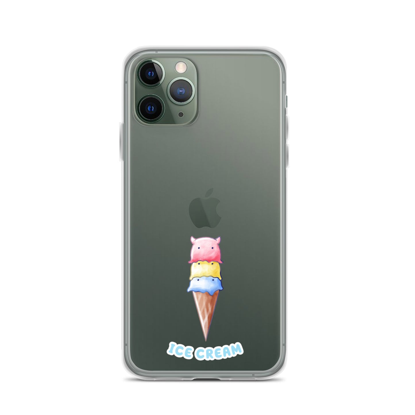 めんだこアイスクリーム スマホケース