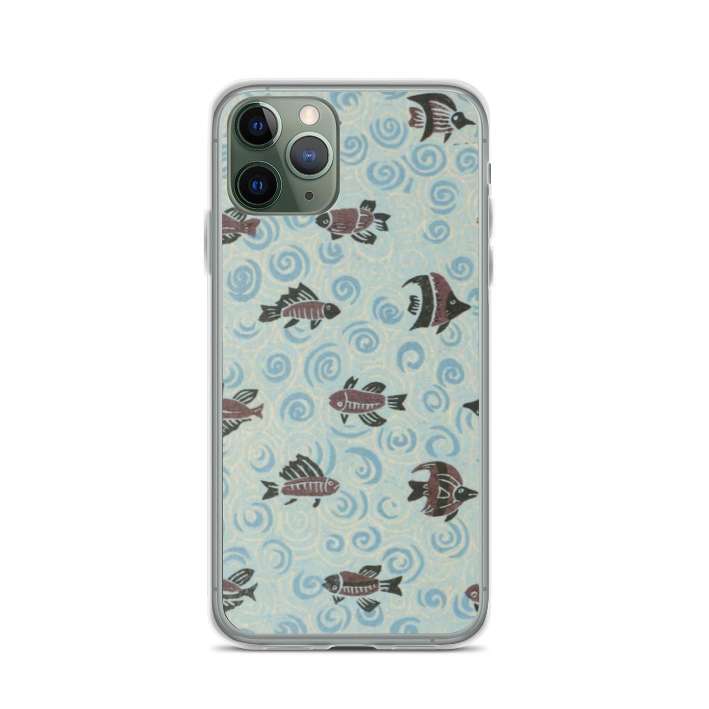 大正レトロ サカナ iPhoneケース