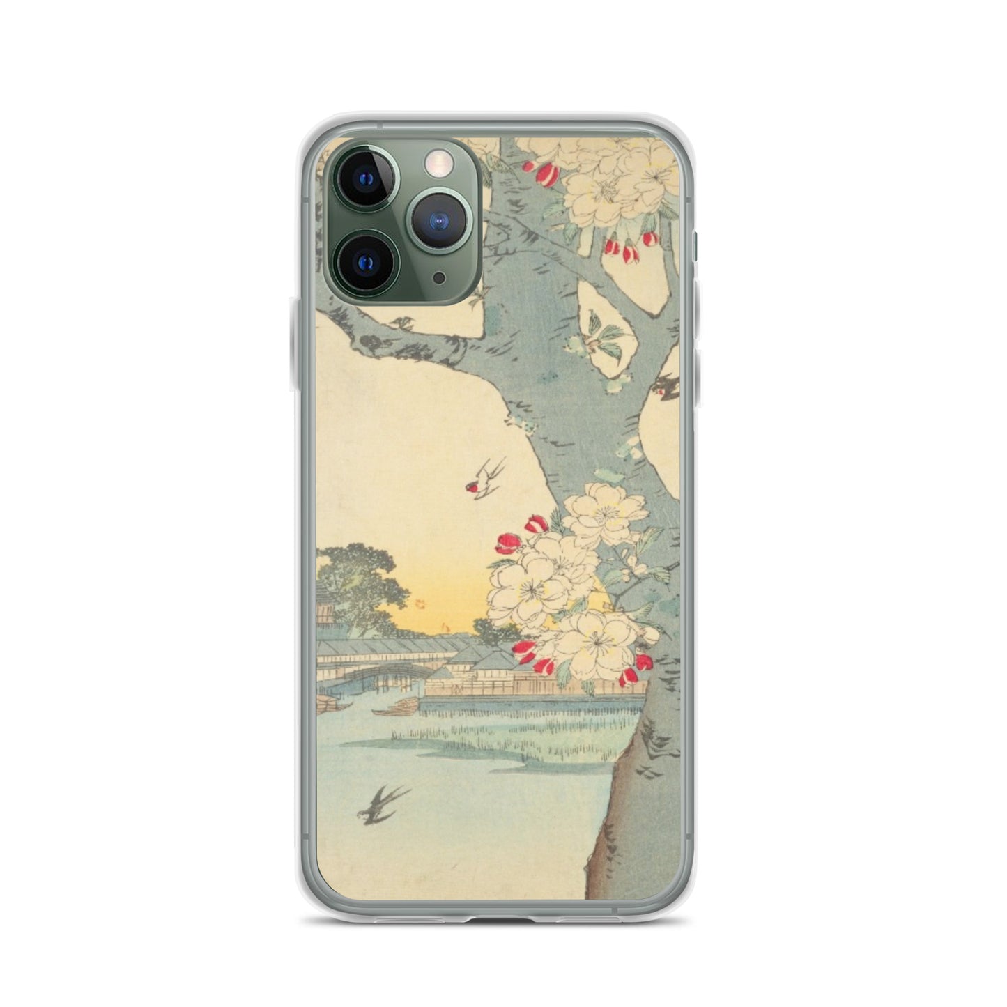 大正レトロ 桜 iPhoneケース