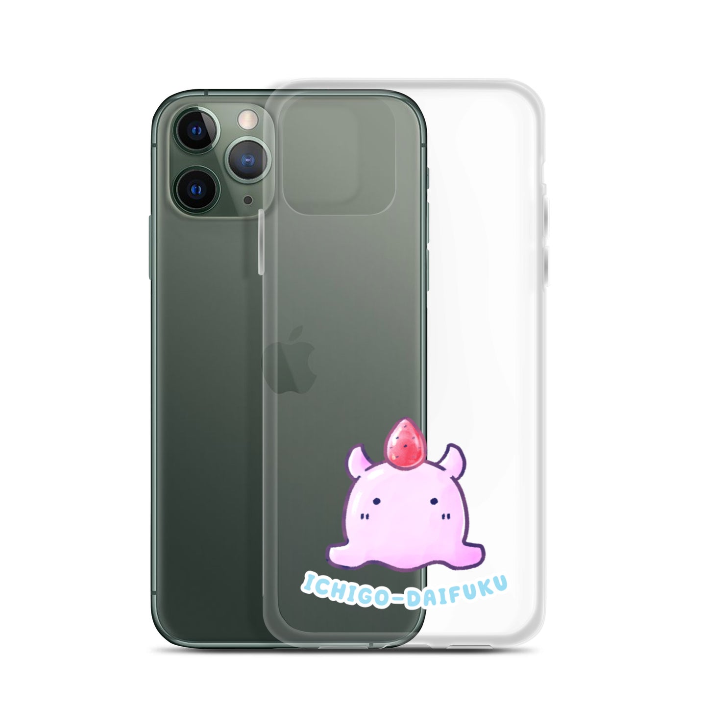 めんだこいちごだいふく スマホケース