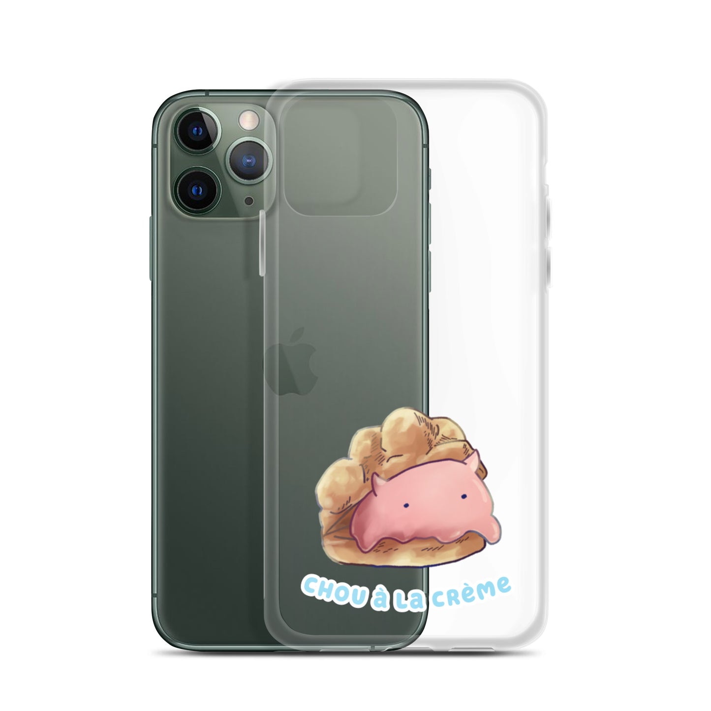 めんだこシュークリーム スマホケース