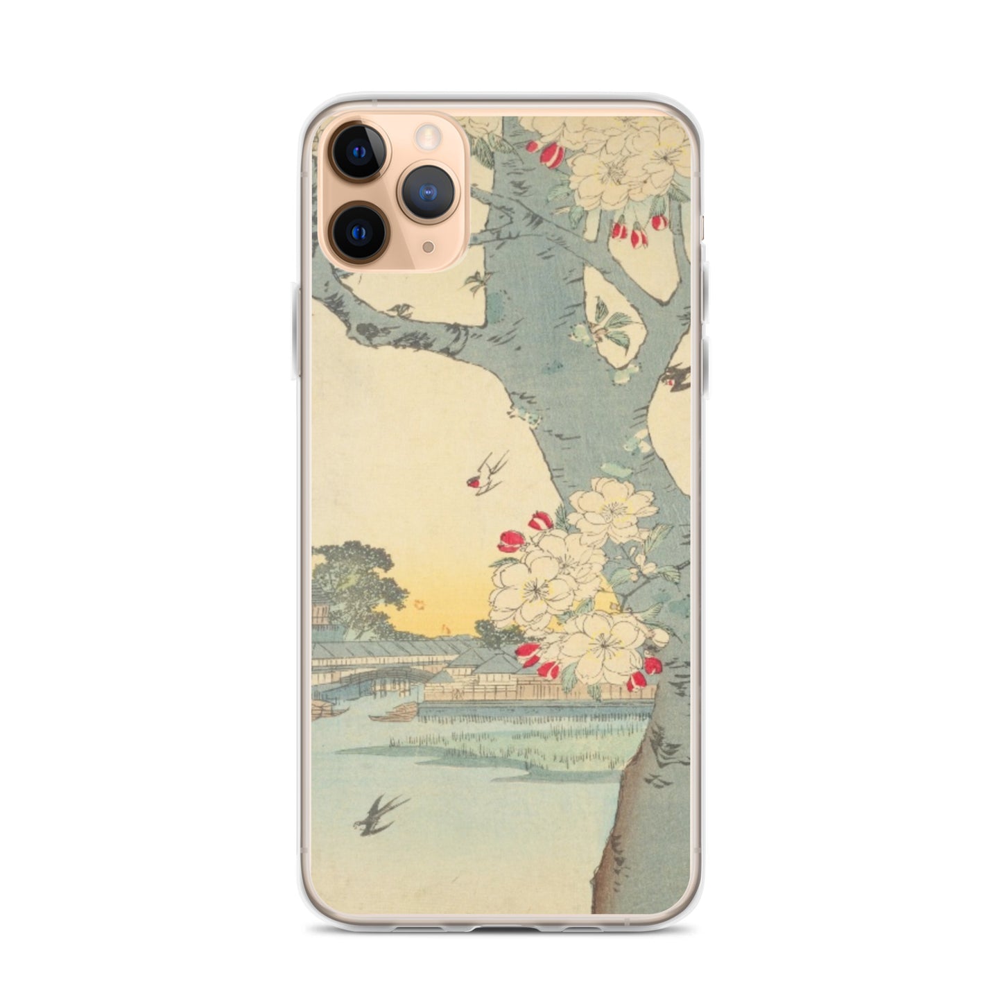 大正レトロ 桜 iPhoneケース