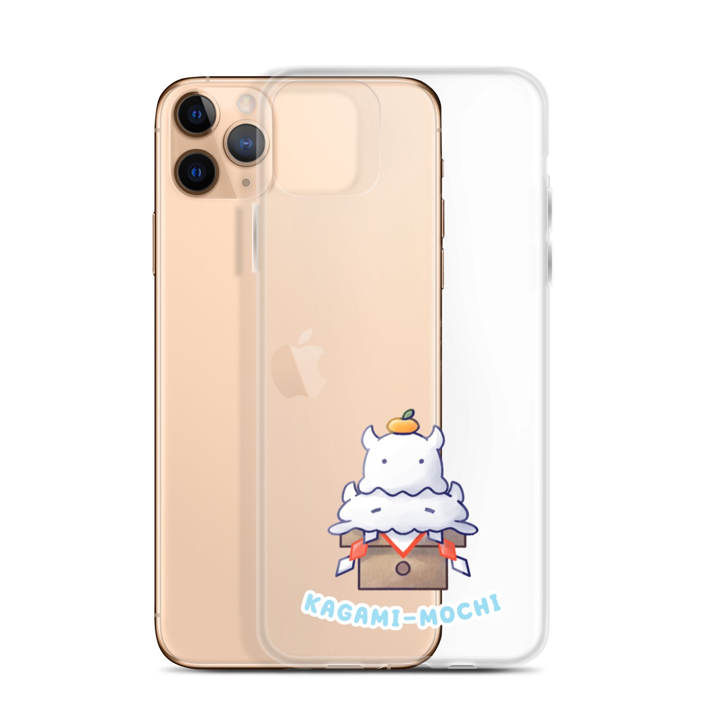 めんだこかがみもち スマホケース