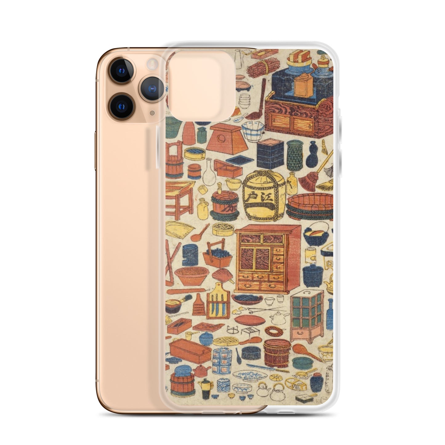 大正レトロ 民藝 iPhoneケース